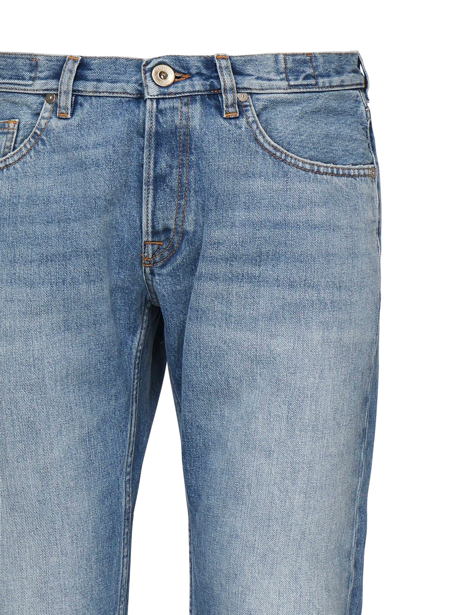 Eleventy Stretch Cotton Regular Fit Jeans