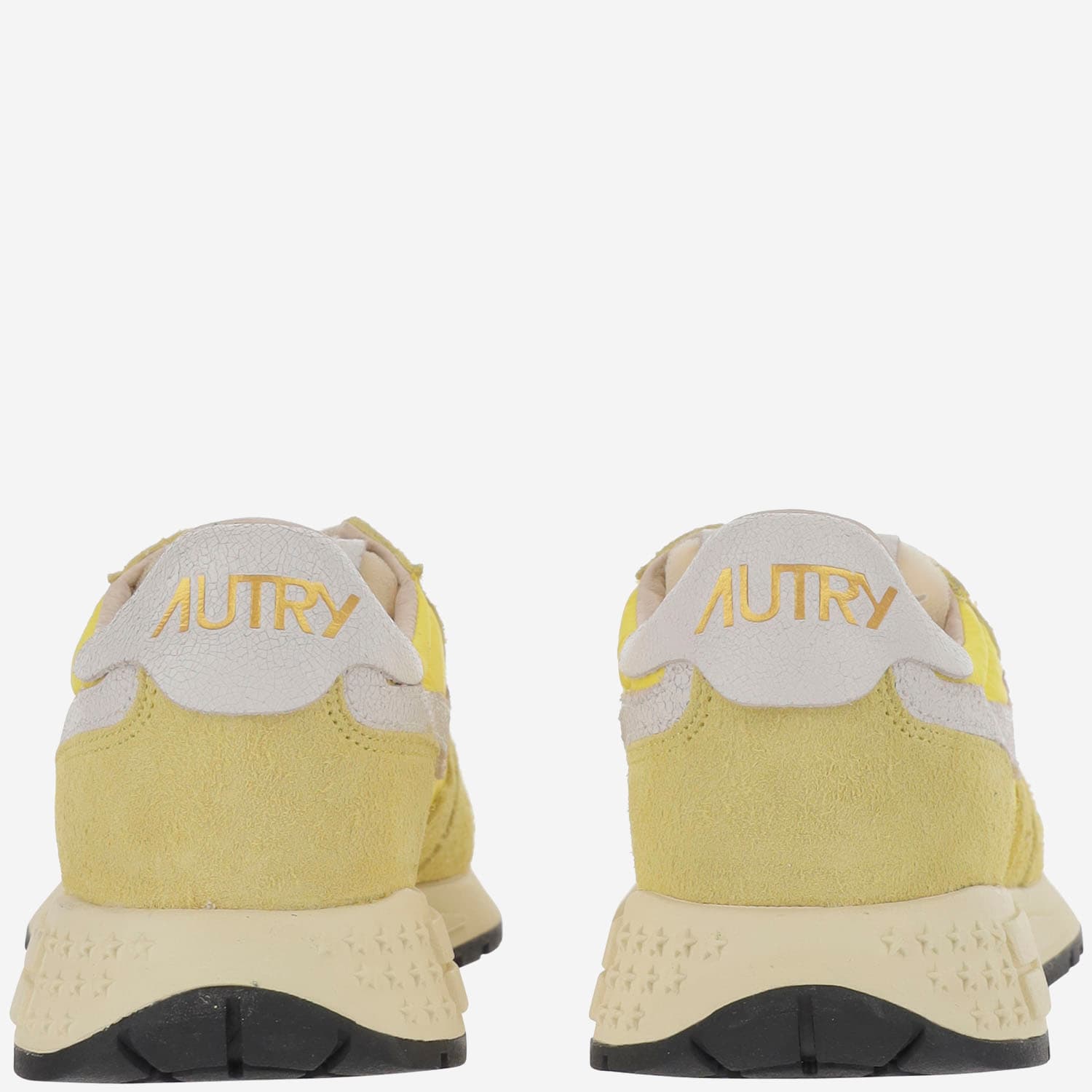 Autry Low Top Reelwind Sneakers In Yellow