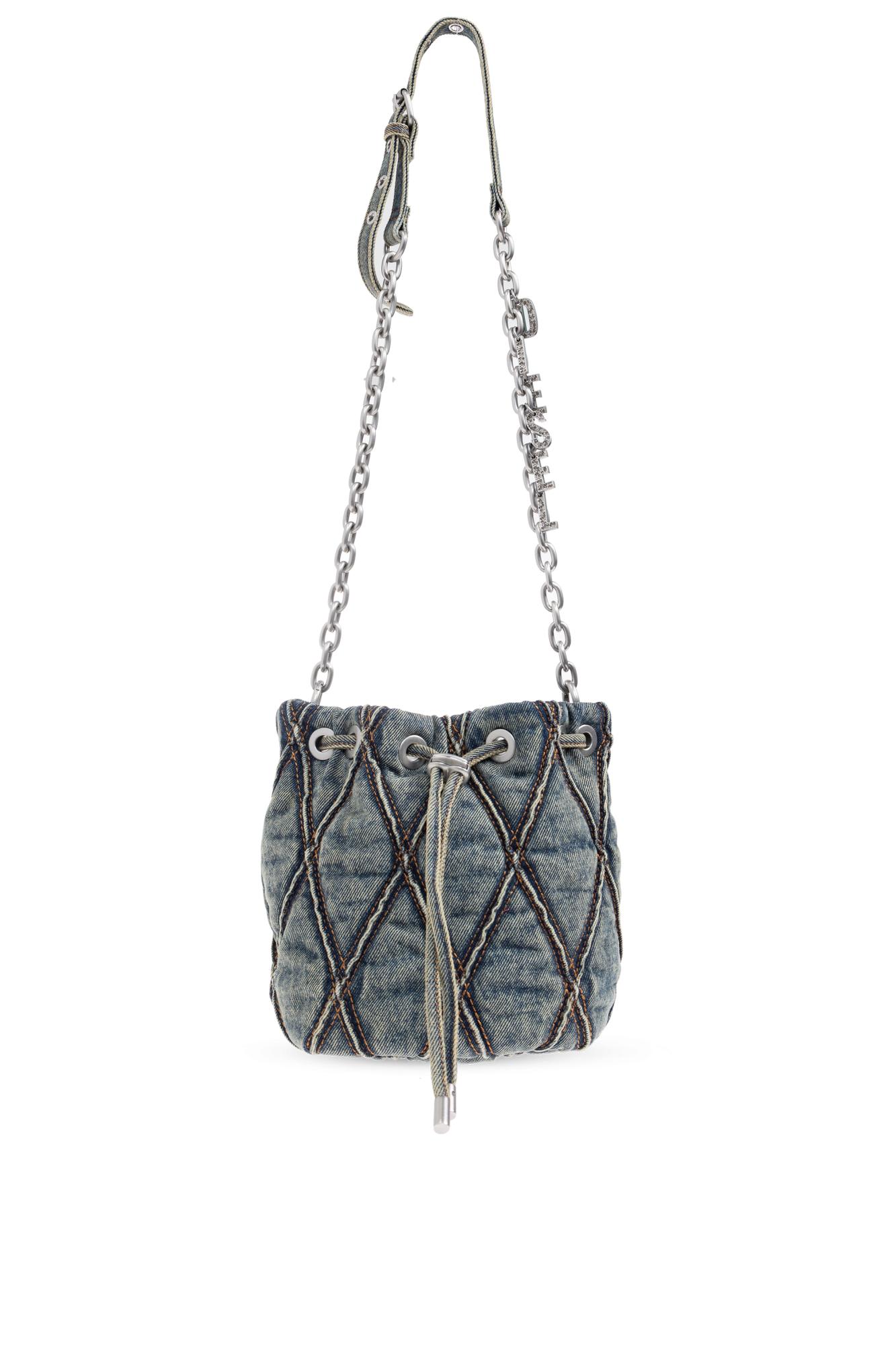 Diesel Shoulder Bag Charm-d Bucket S In Multi