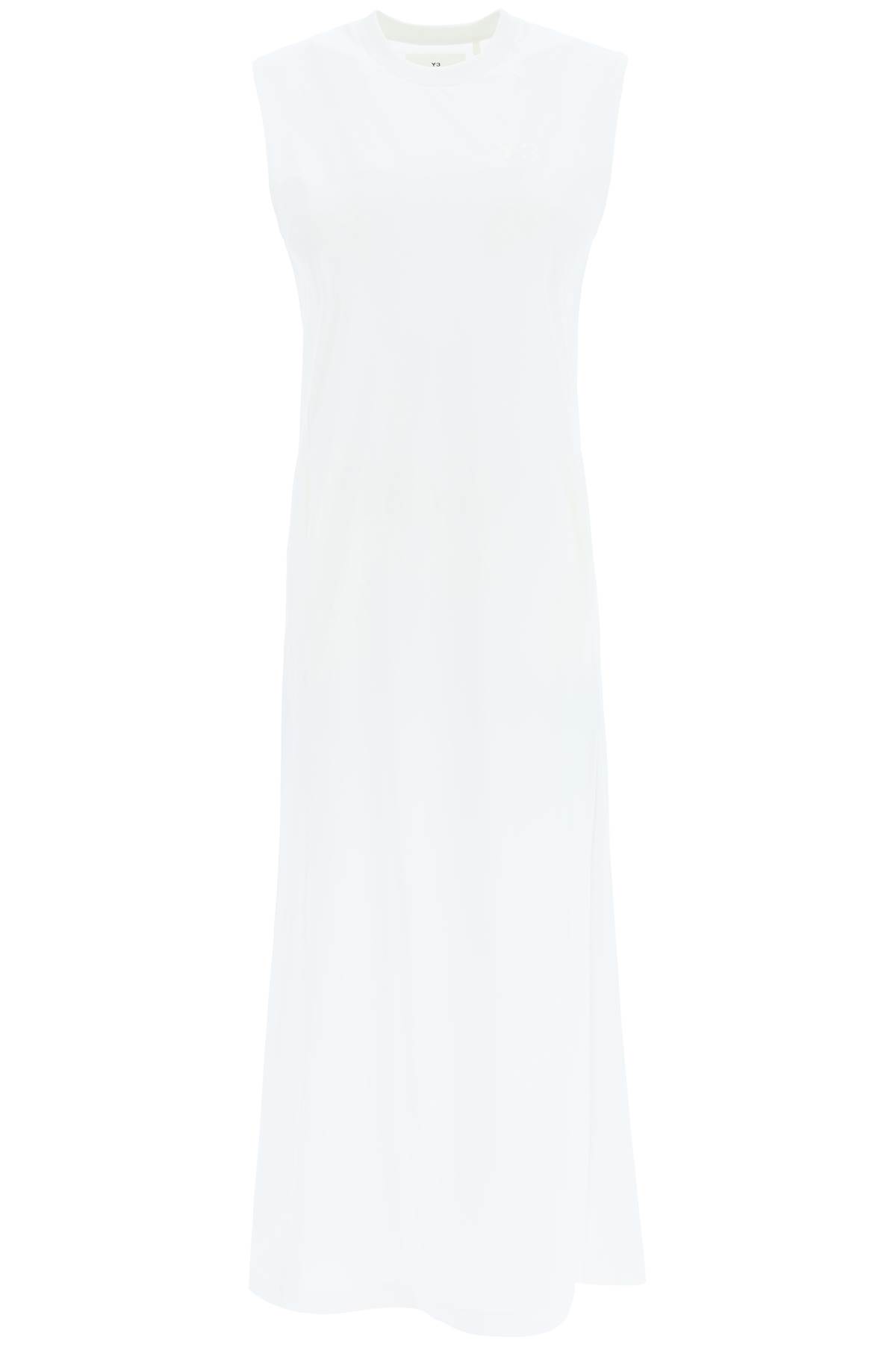 Y-3 3-STRIPES MAXI DRESS WITH CUT-OUT DETAIL