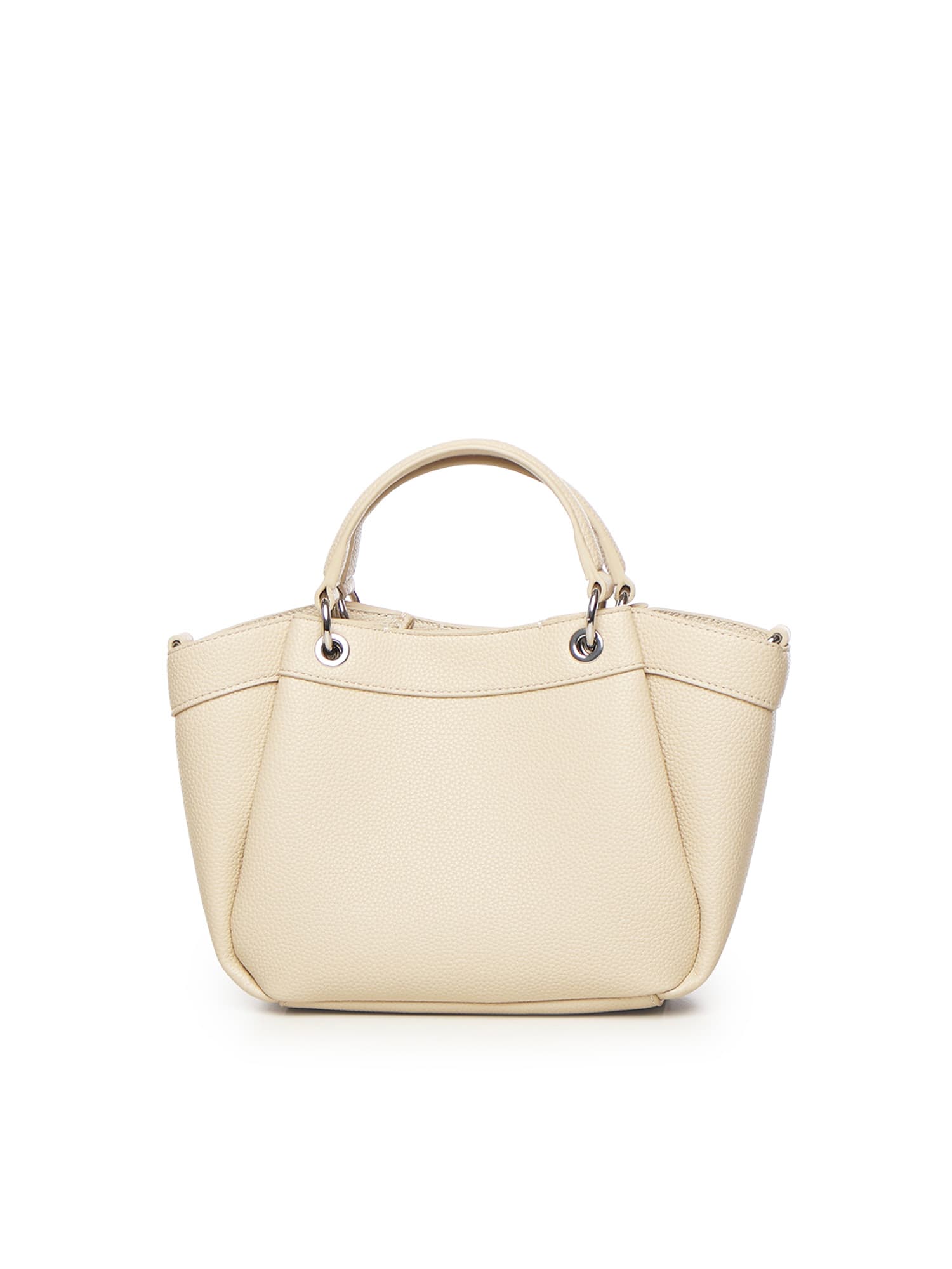 Armani Collezioni Wave S Handbag In Neutral