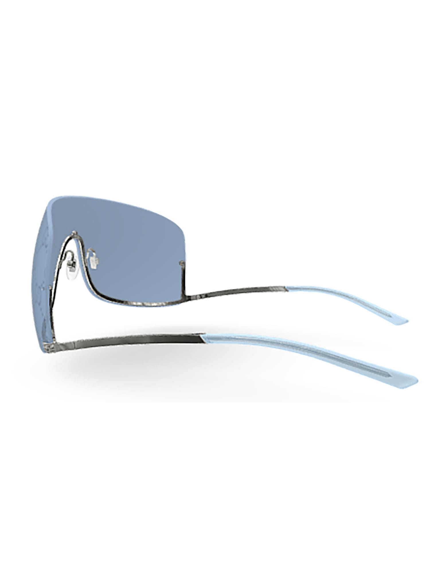 Shop Gucci Gg1560s Sunglasses In Grey Grey Blue