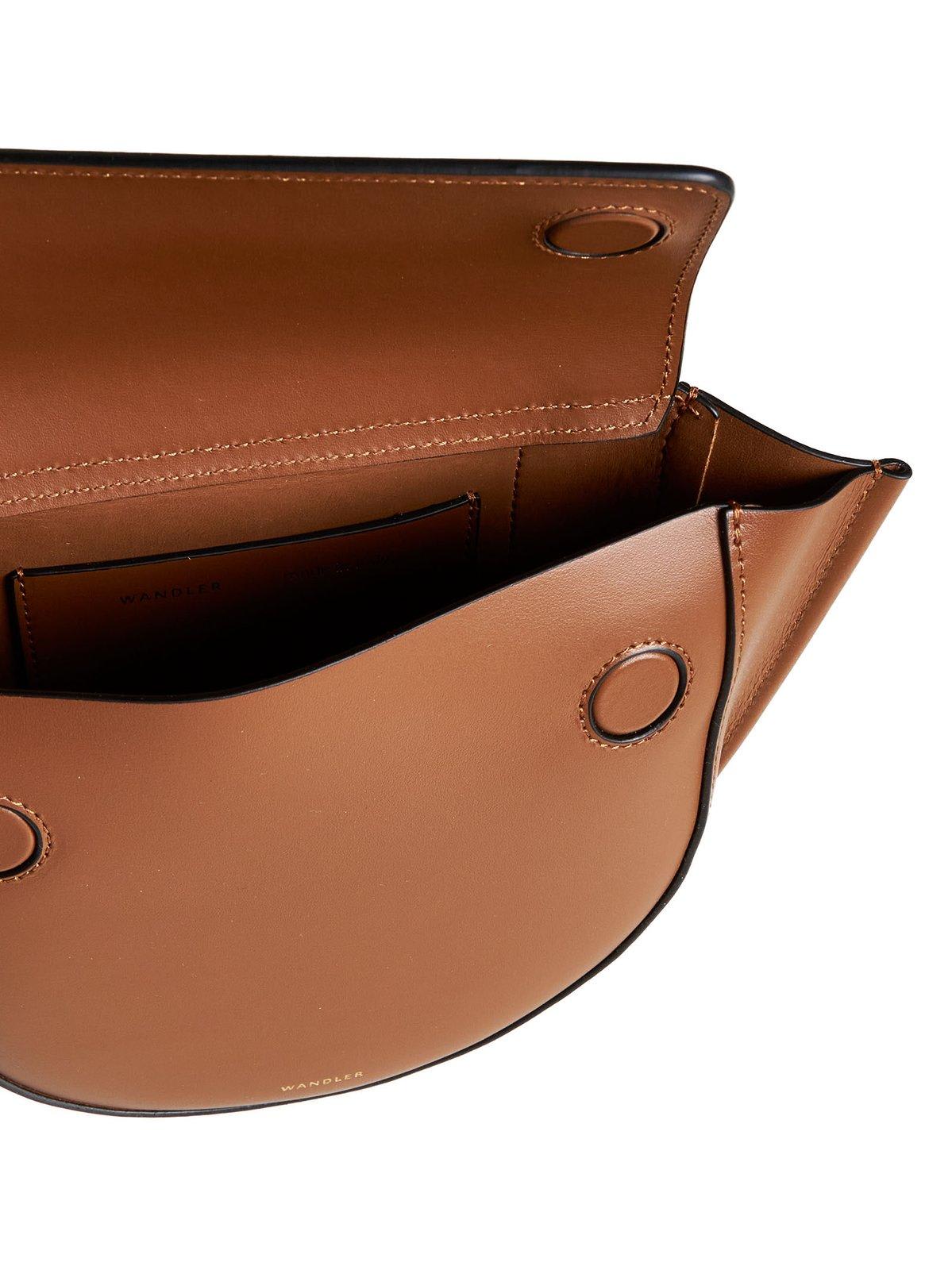 Wandler Hortensia Mini Tote Bag In Brown