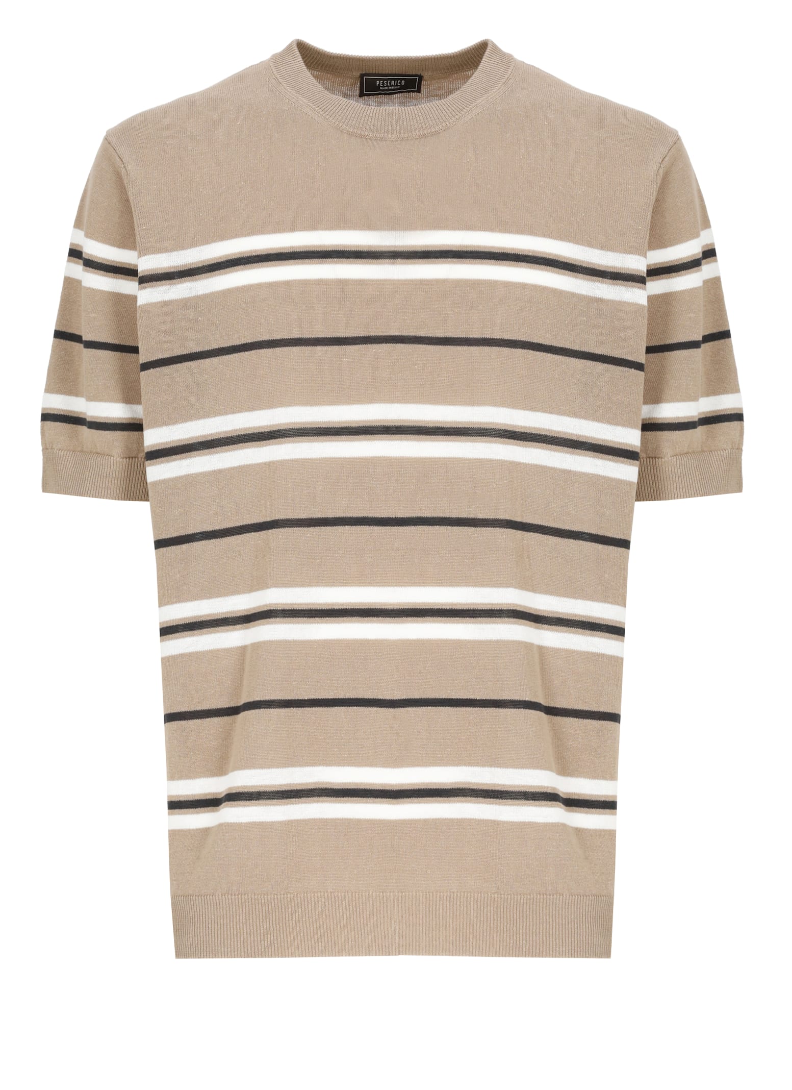 Cotton And Linen T-shirt