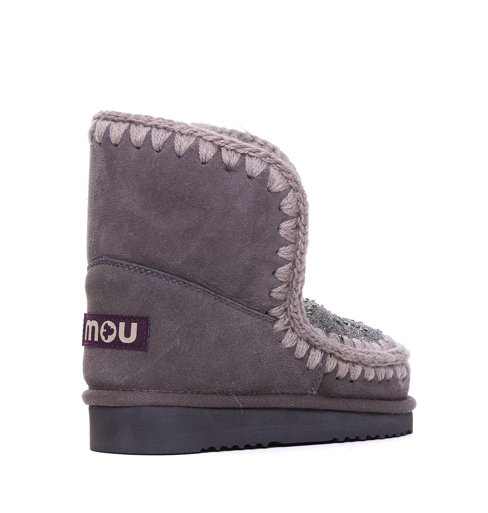 Shop Mou Eskimo 18 Hotfix In Grey