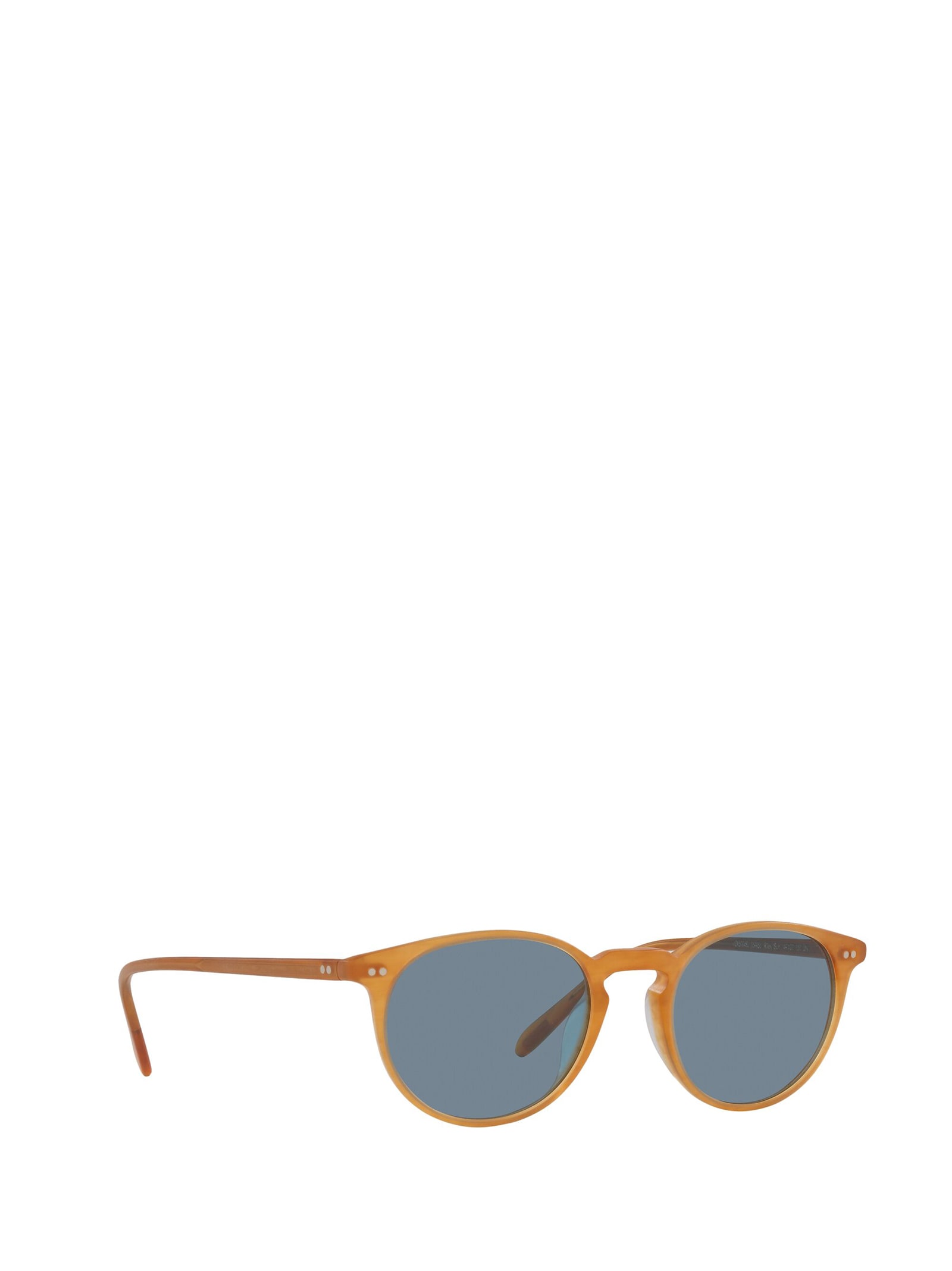 Shop Oliver Peoples Ov5004su Semi Matte Amber Tortoise Sunglasses