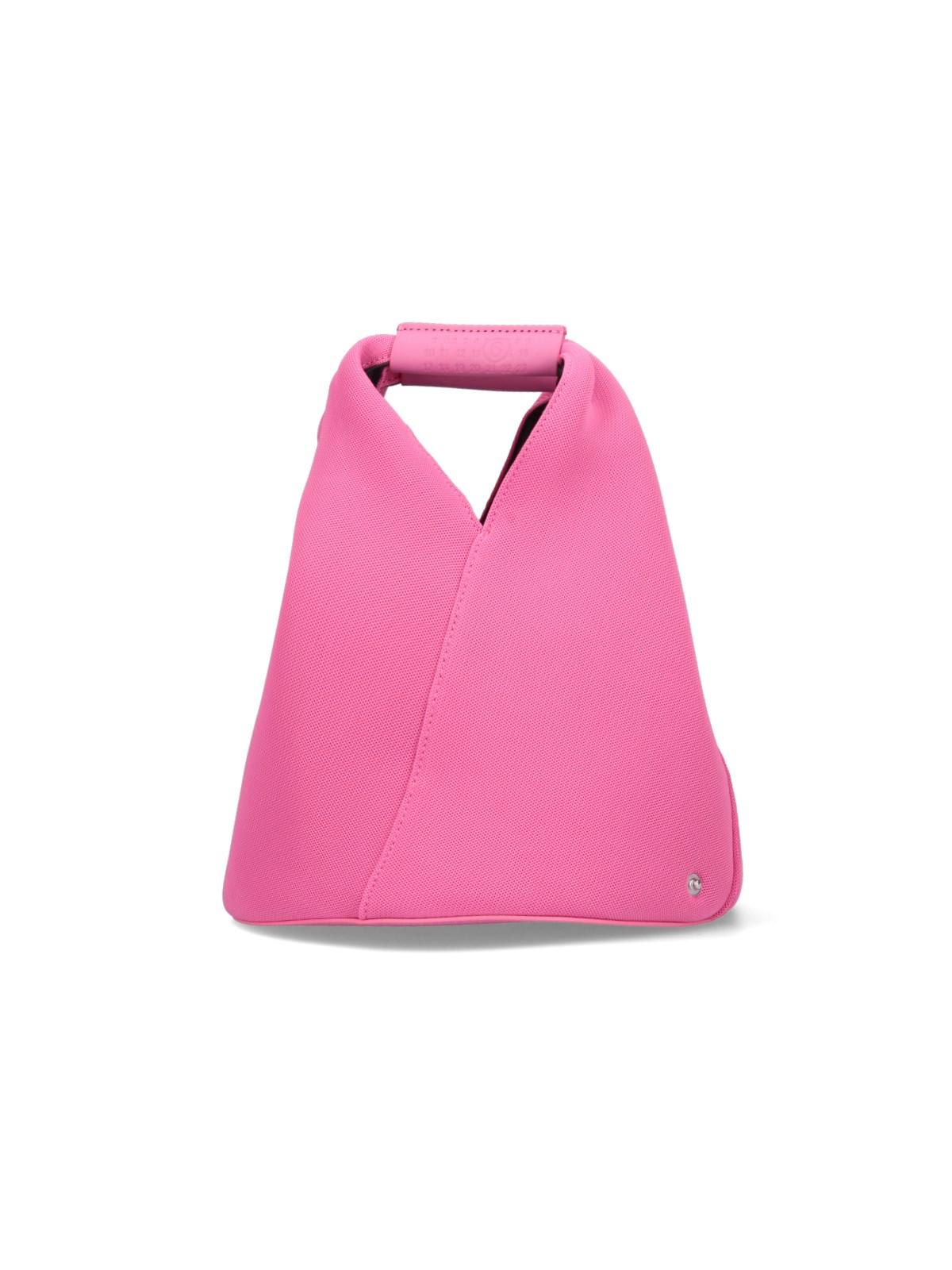 Shop Mm6 Maison Margiela Japanese Bucket Bag In Fuchsia