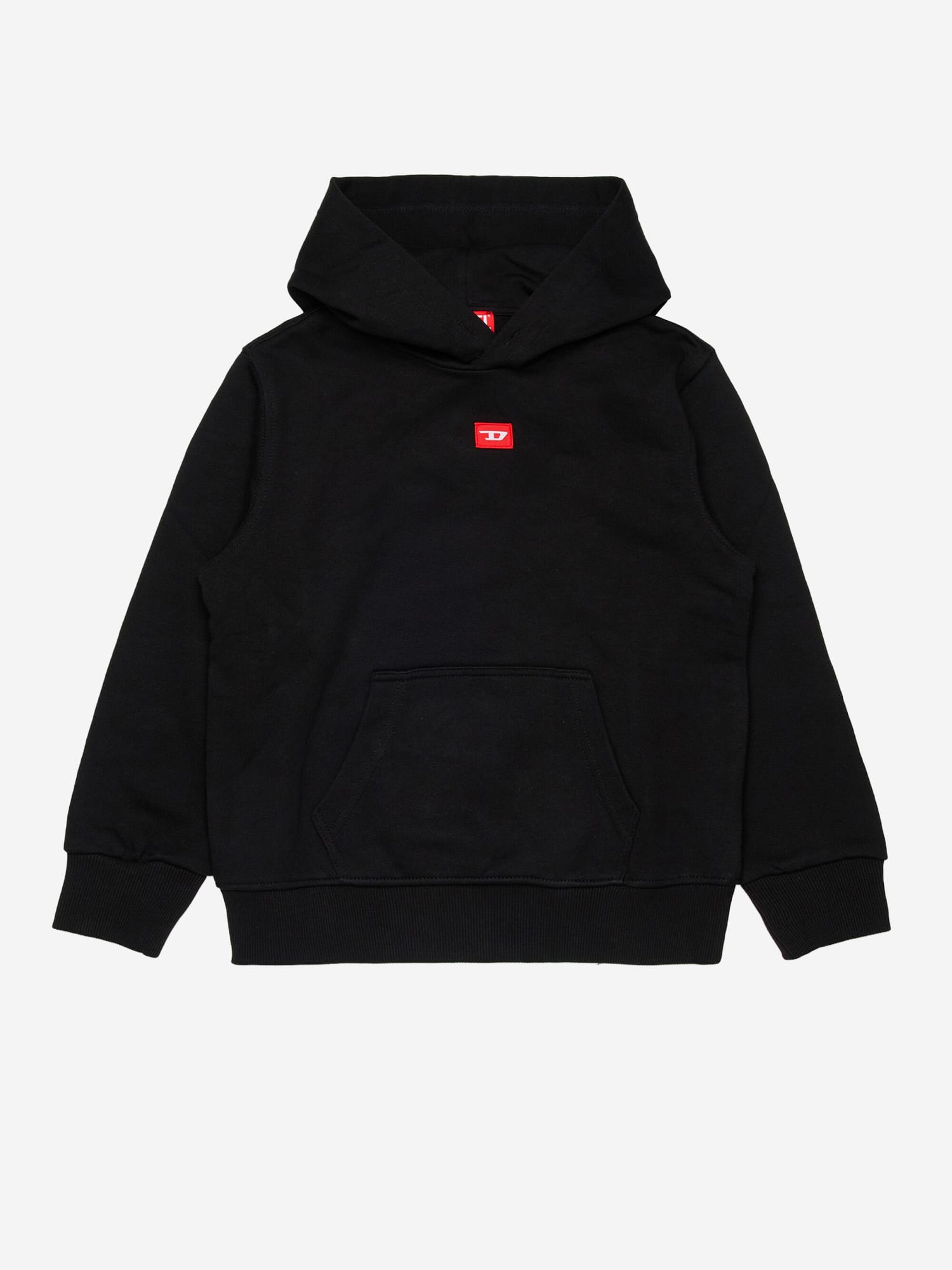 Diesel Cotton Sweatshirt With Logo In Black