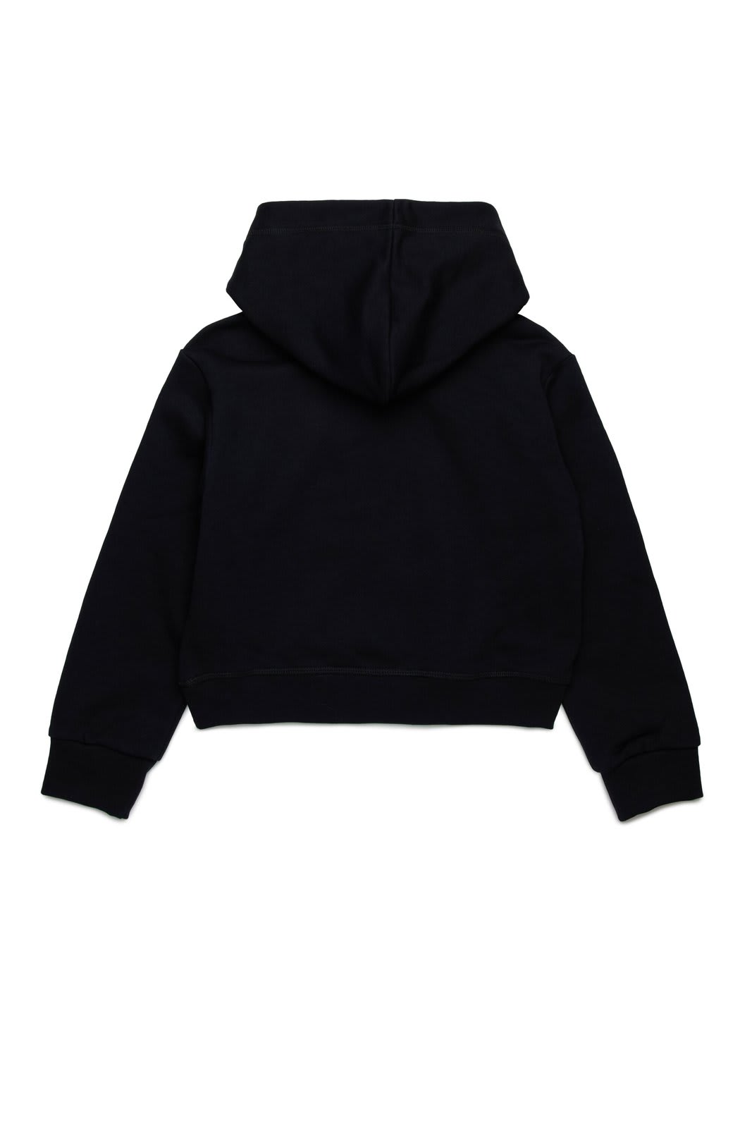 Shop Dsquared2 Logo Printed Hoodie In Black