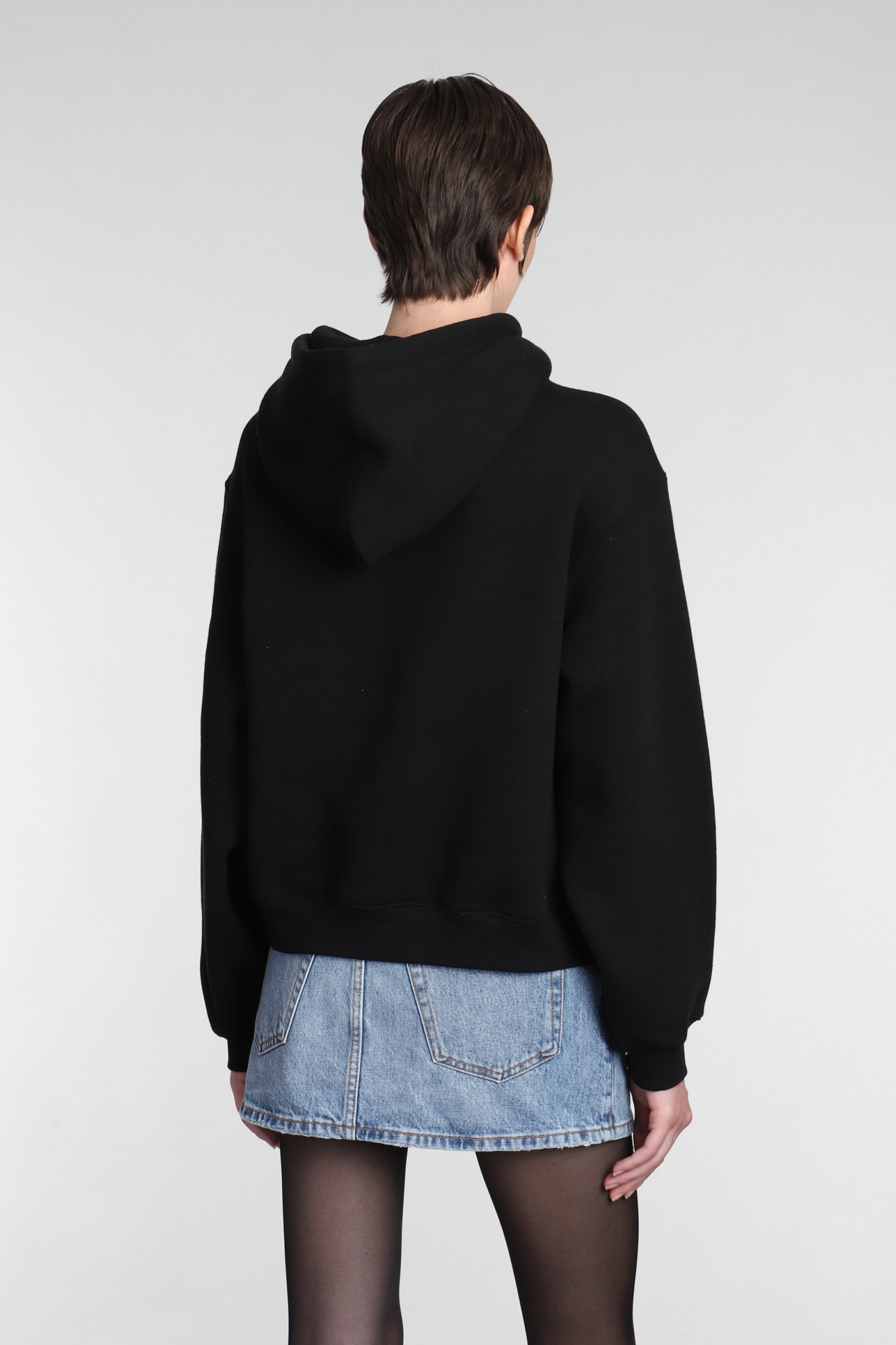 Alexander Wang T Essential Sweatshirt In Black