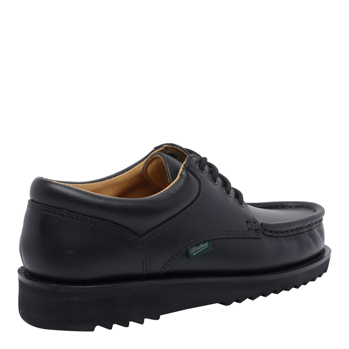 Paraboot Thiers Laced Up Shoes In Black