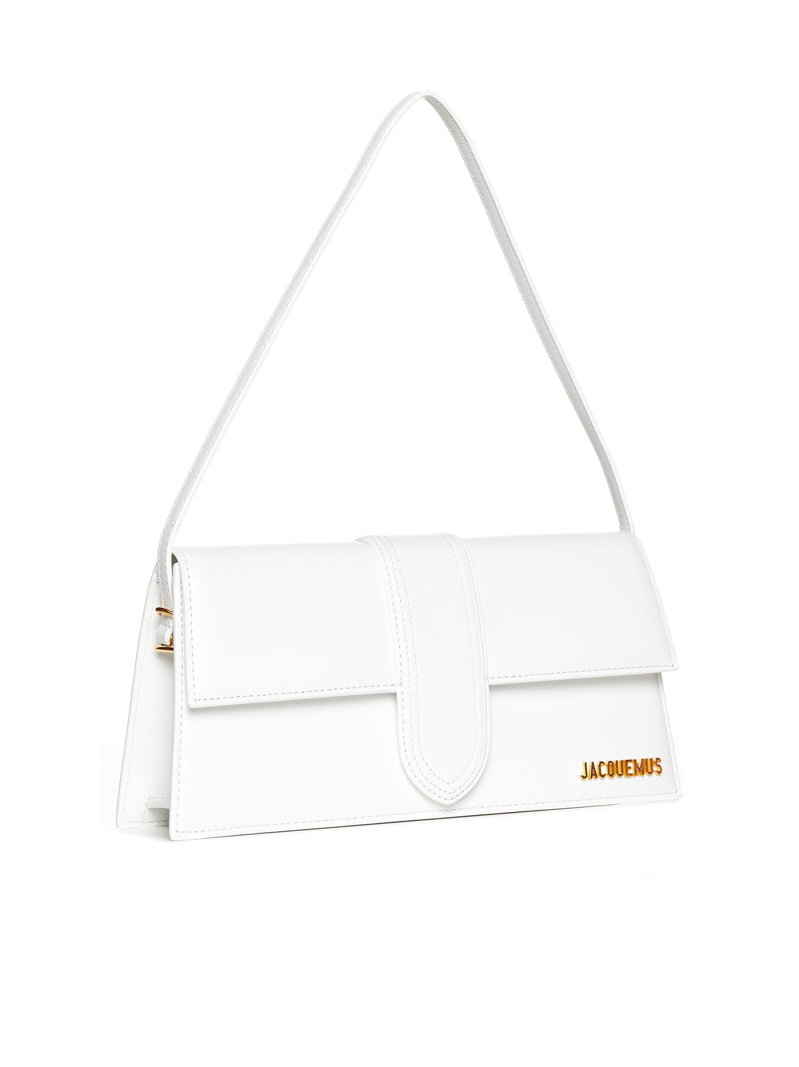 Shop Jacquemus Shoulder Bag In White