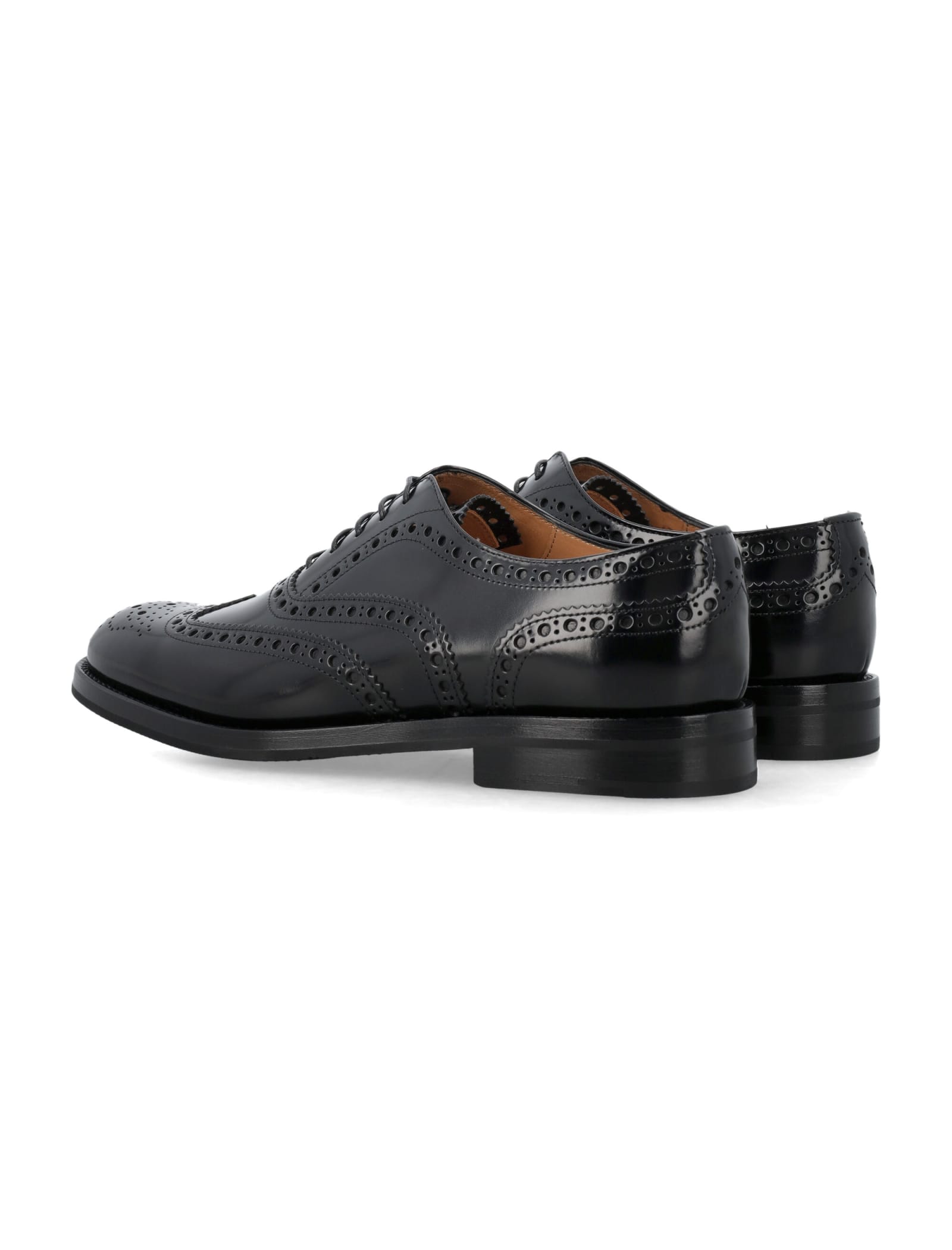 Shop Church's Burwood Wg Lace-up In Black