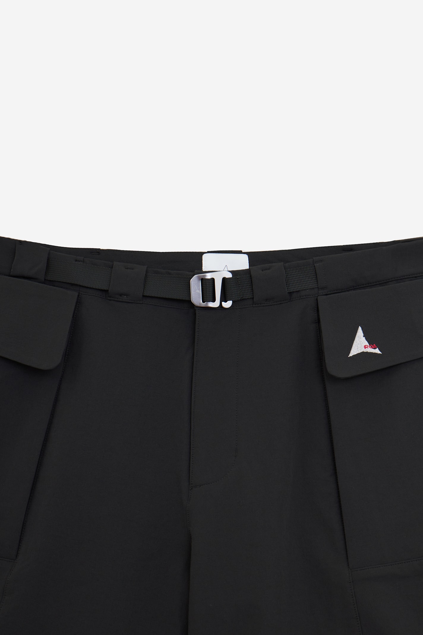 Roa Duty Shorts Shorts In Black Polyamide In Black
