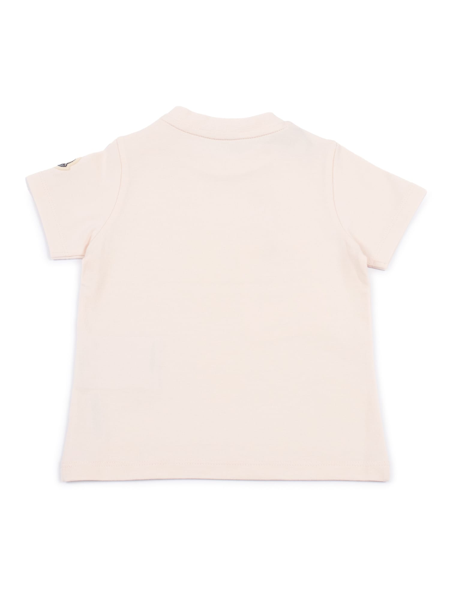 Moncler Ss T-shirt In Pink