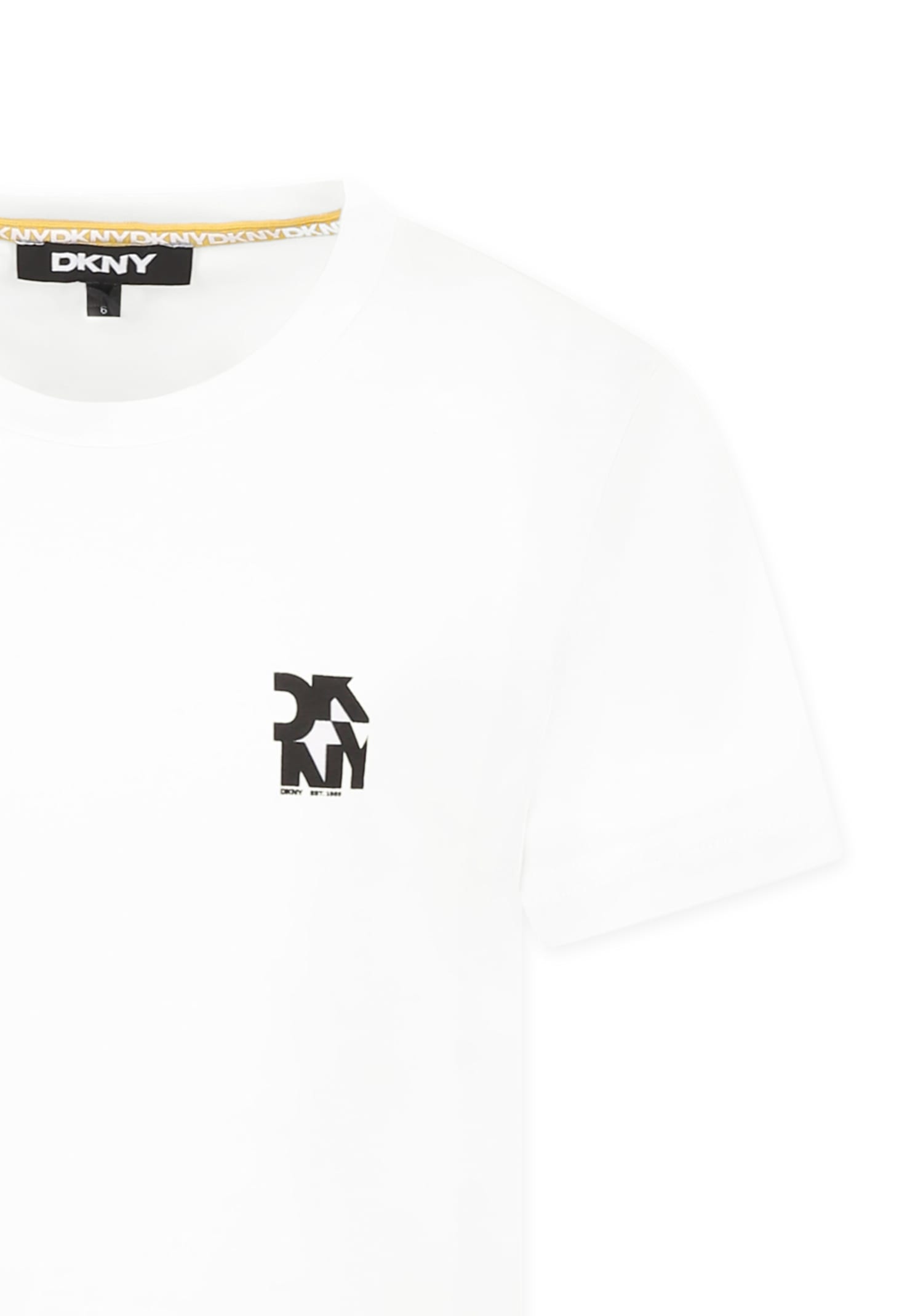 Dkny Short-sleeved T-shirt In White