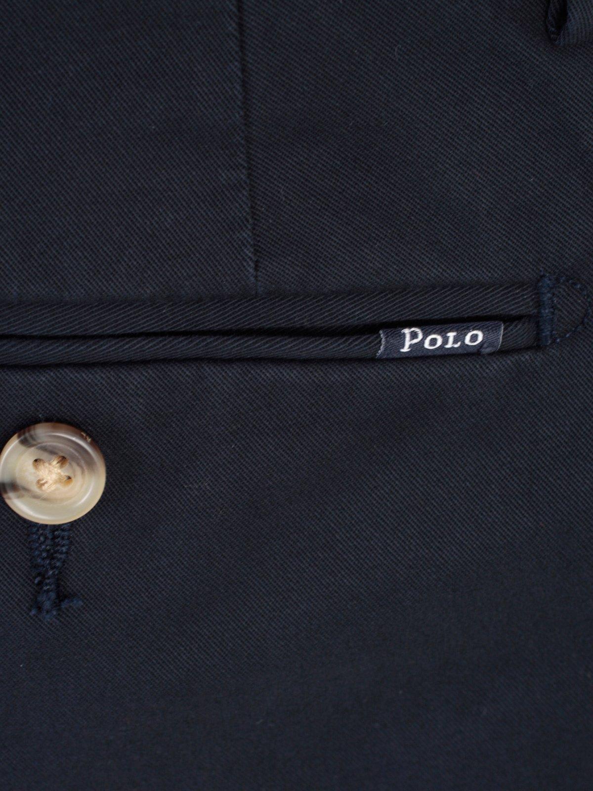 Shop Polo Ralph Lauren Logo Detailed Stretch Shorts In Blue