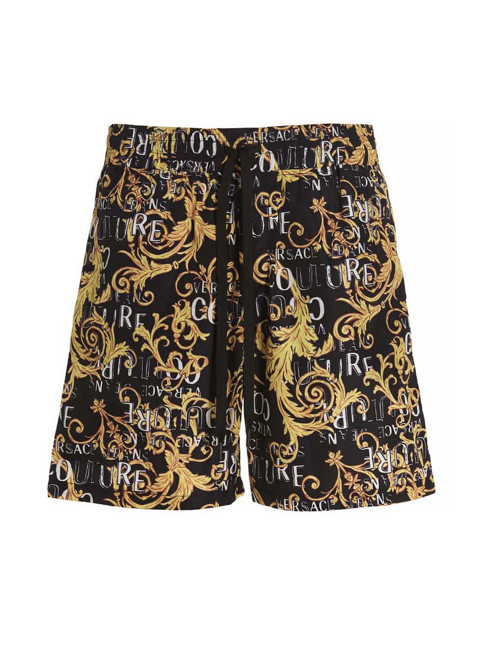 VERSACE JEANS COUTURE BAROCCO PRINT SWIMMING TRUNKS
