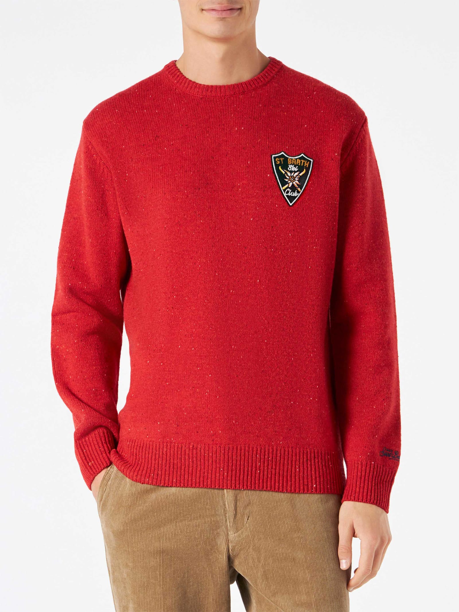 MC2 Saint Barth Man Red Sweater