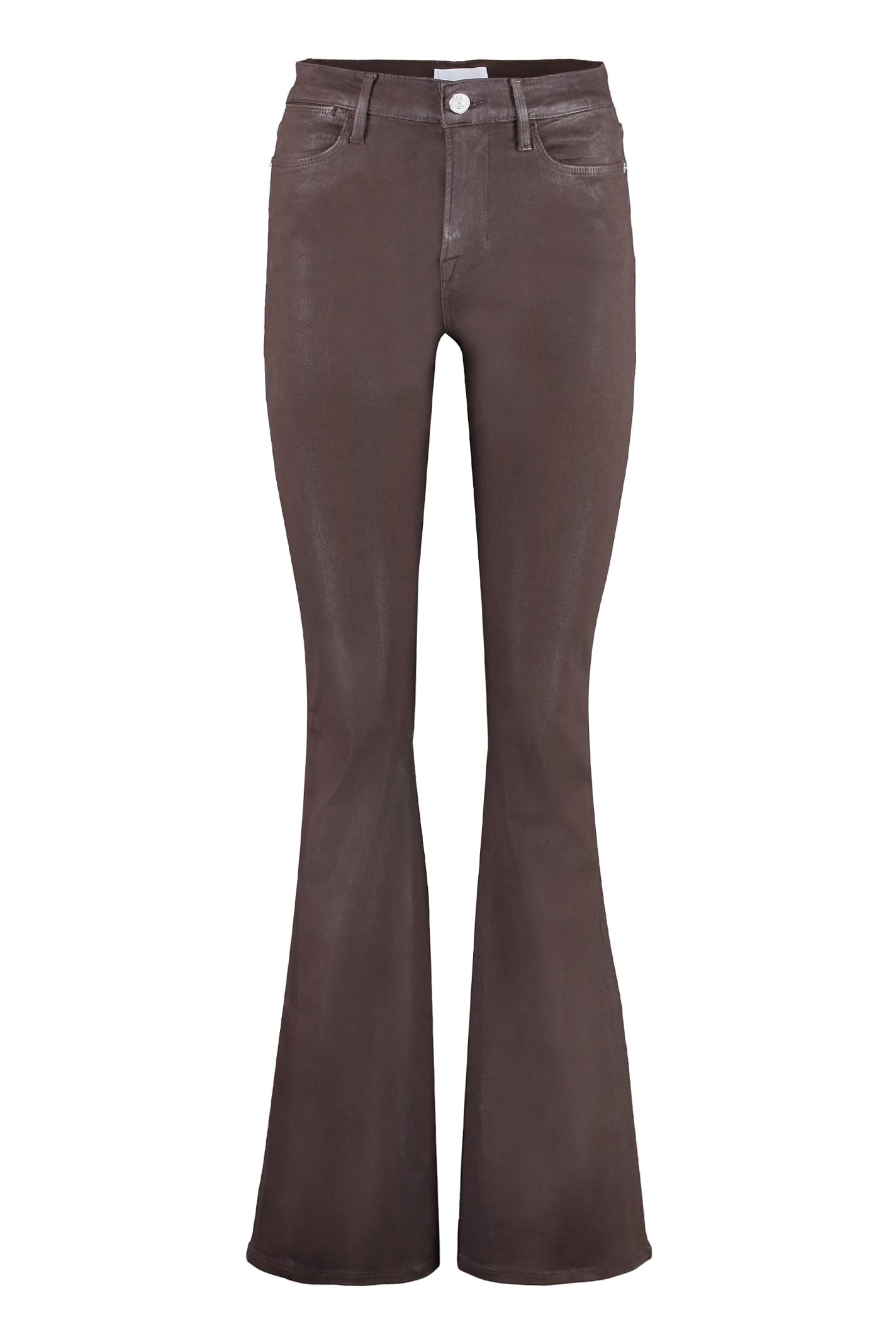 Frame Le Hight Flare Flared Trousers