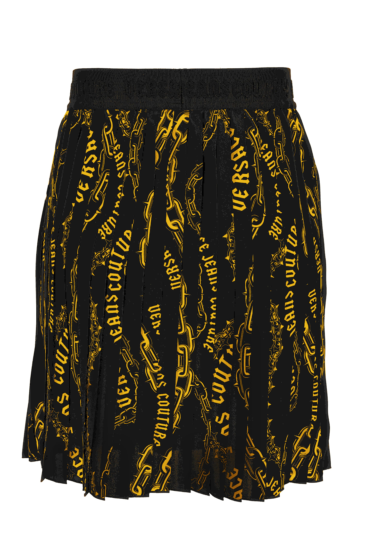 Shop Versace Jeans Couture Skirt In Black