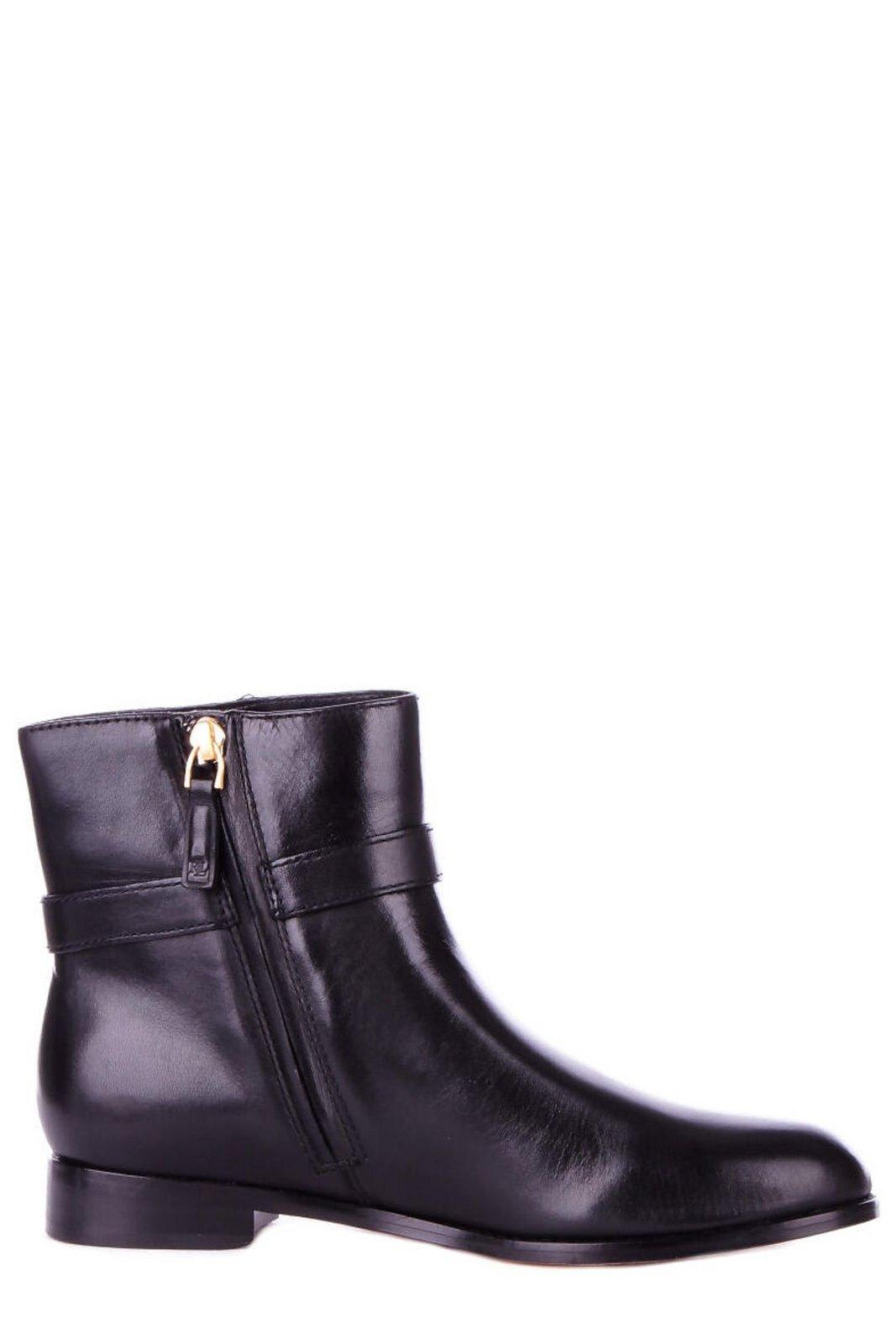 Brooke Buckled Ankle Boots