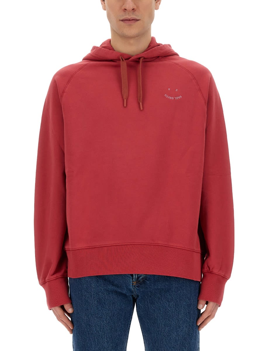 Shop Ps By Paul Smith Sweatshirt With Logo In Pink