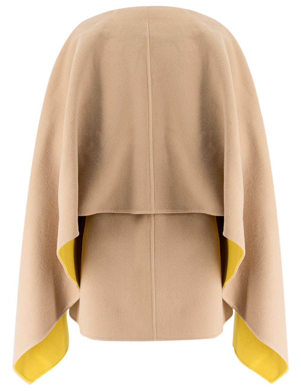 Shop Fabiana Filippi Jacket In Cammello Curcuma