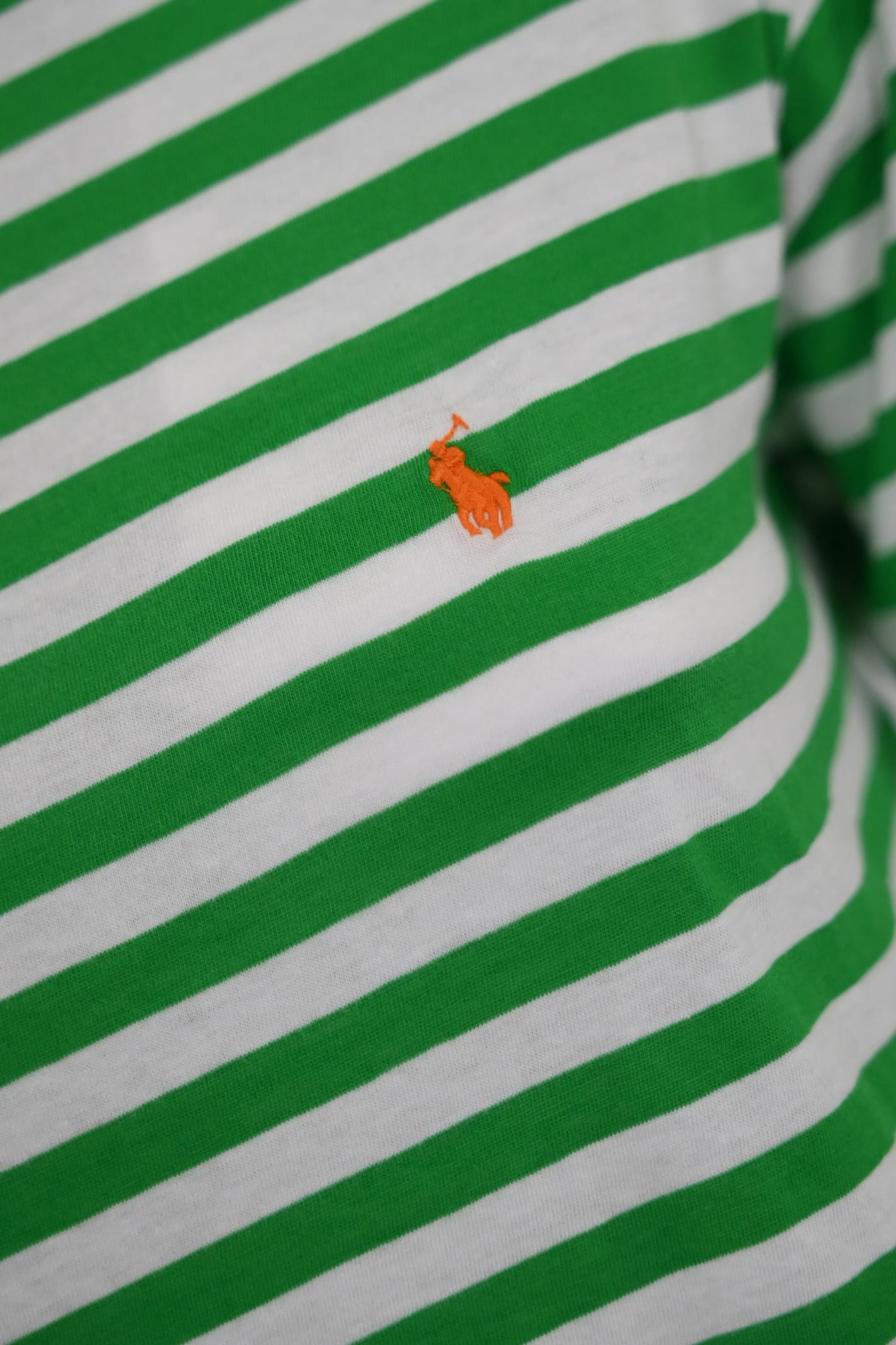 Shop Polo Ralph Lauren Striped Cotton T-shirt In Multi