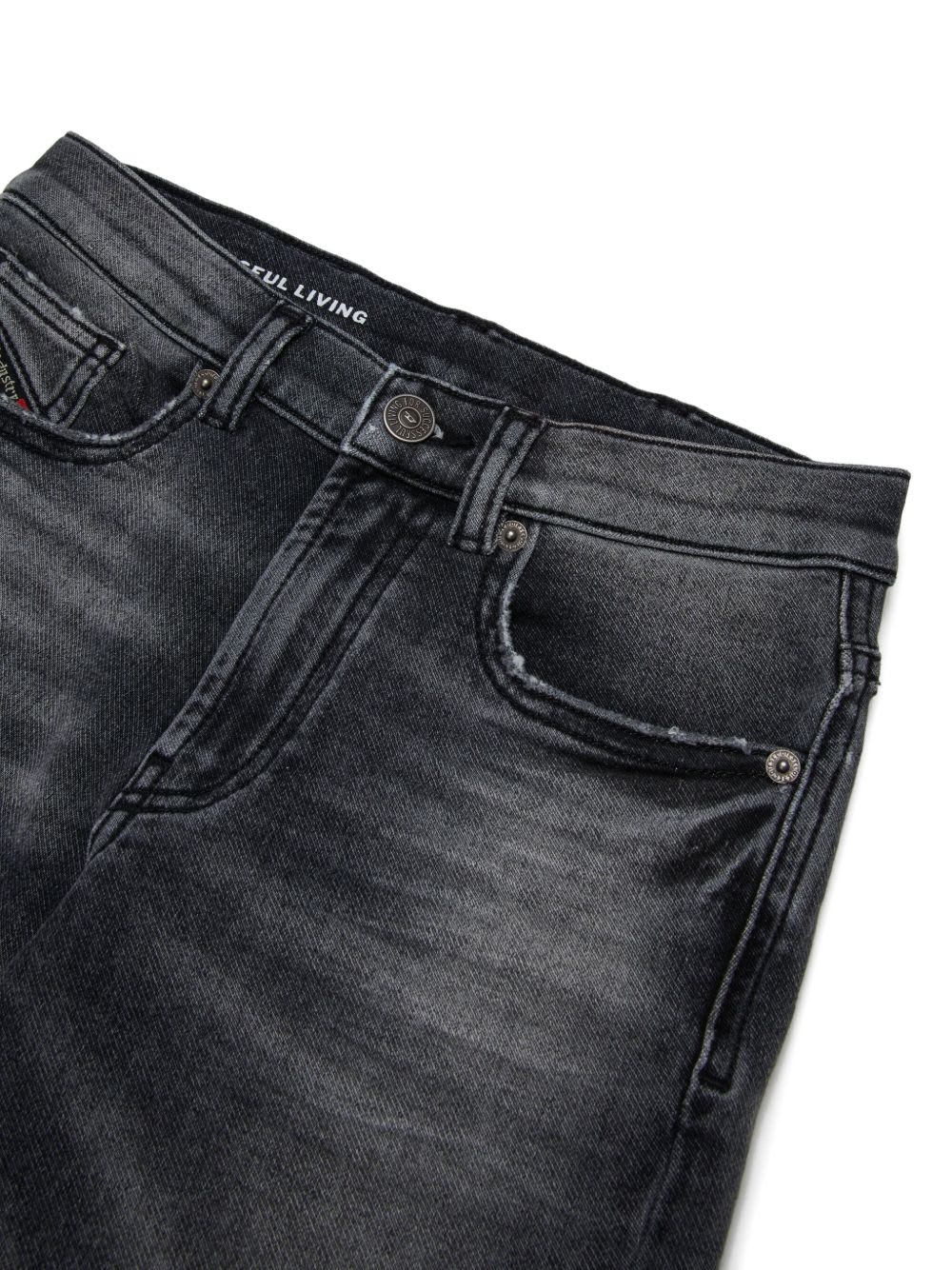 Diesel Kids D-lucas-j Jeans In Gray