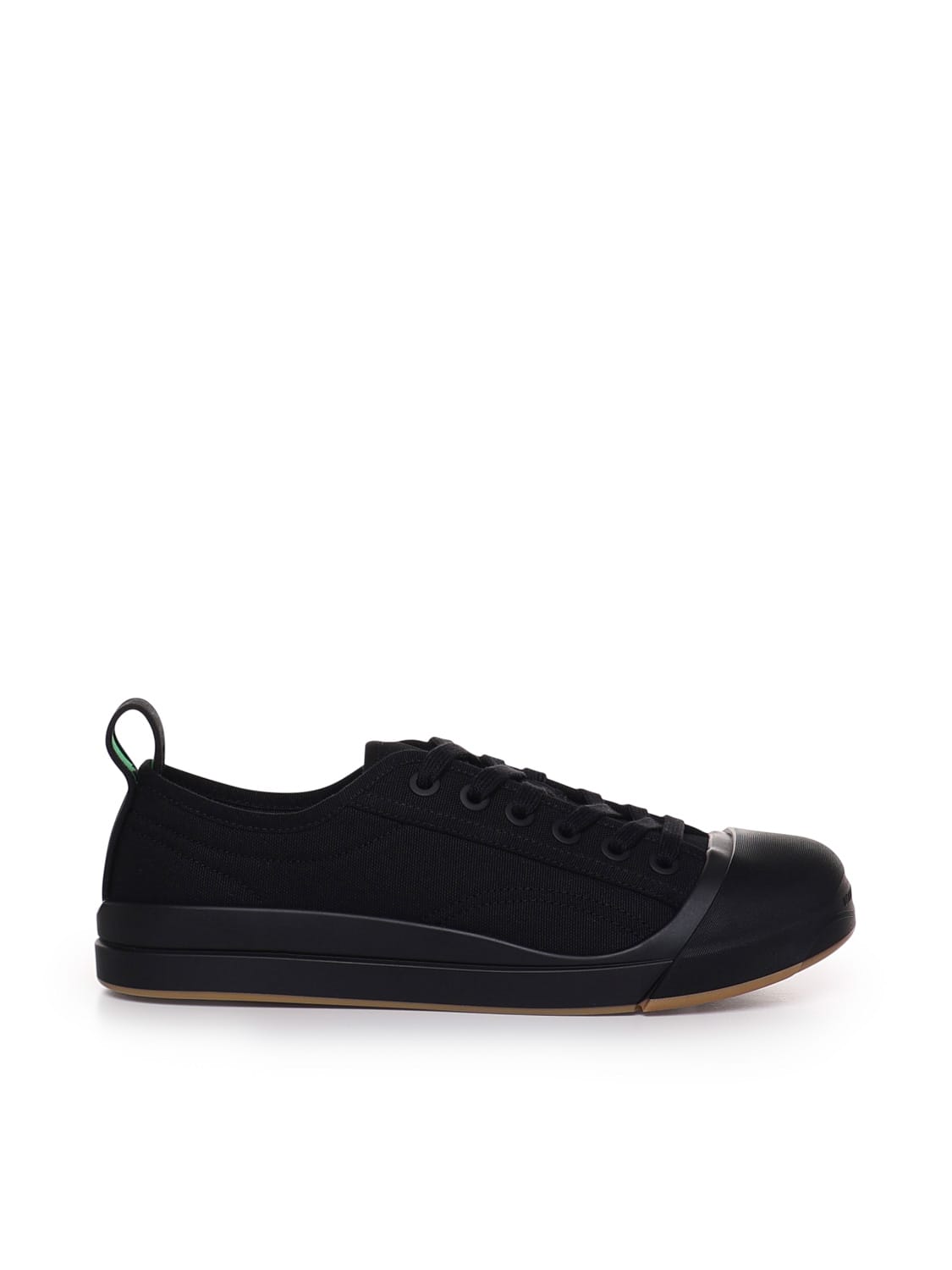 Bottega Veneta Vulcan Flatform Sneakers 3.5 In Black