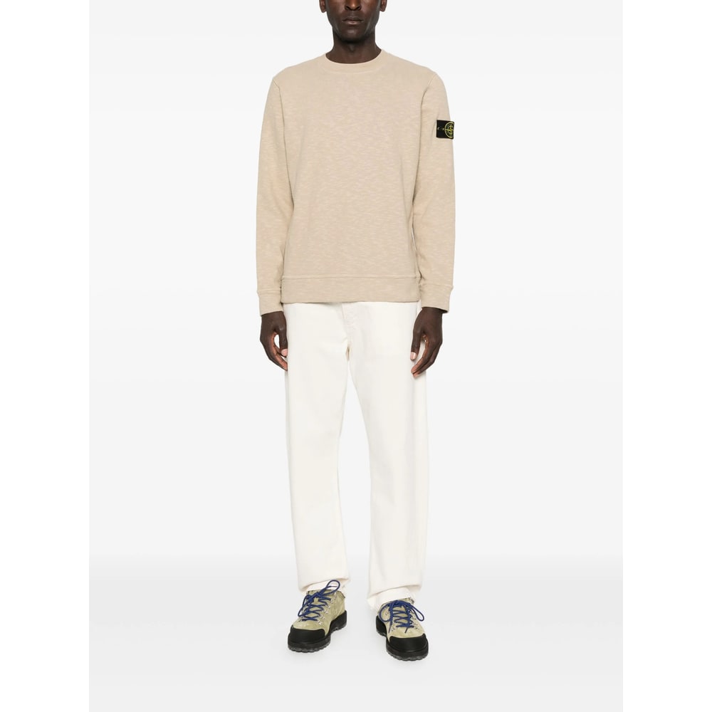 Stone Island 5100036 Soft Organic Cotton In Neutral