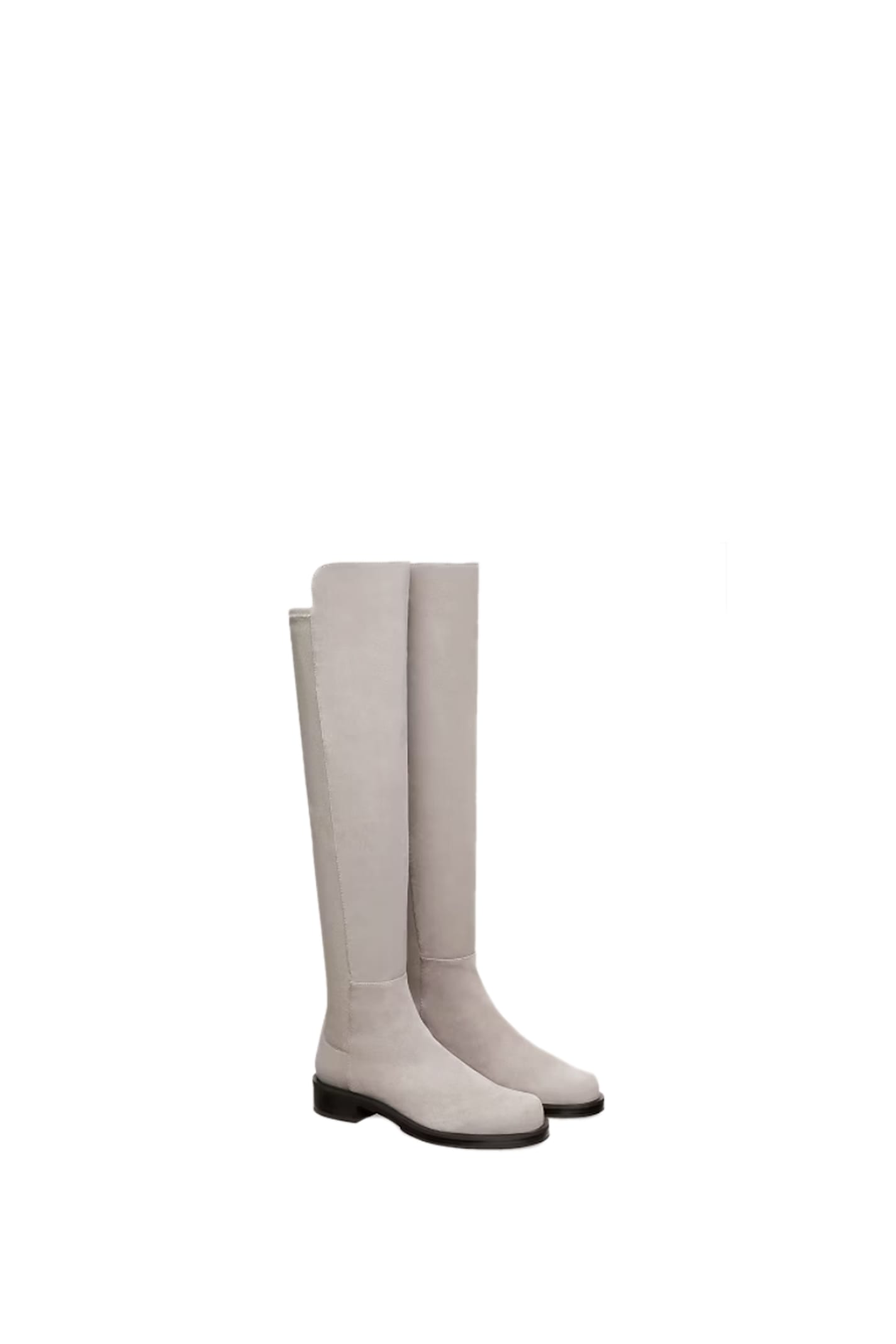 Shop Stuart Weitzman 5050 Bold Boot Boots In Grey