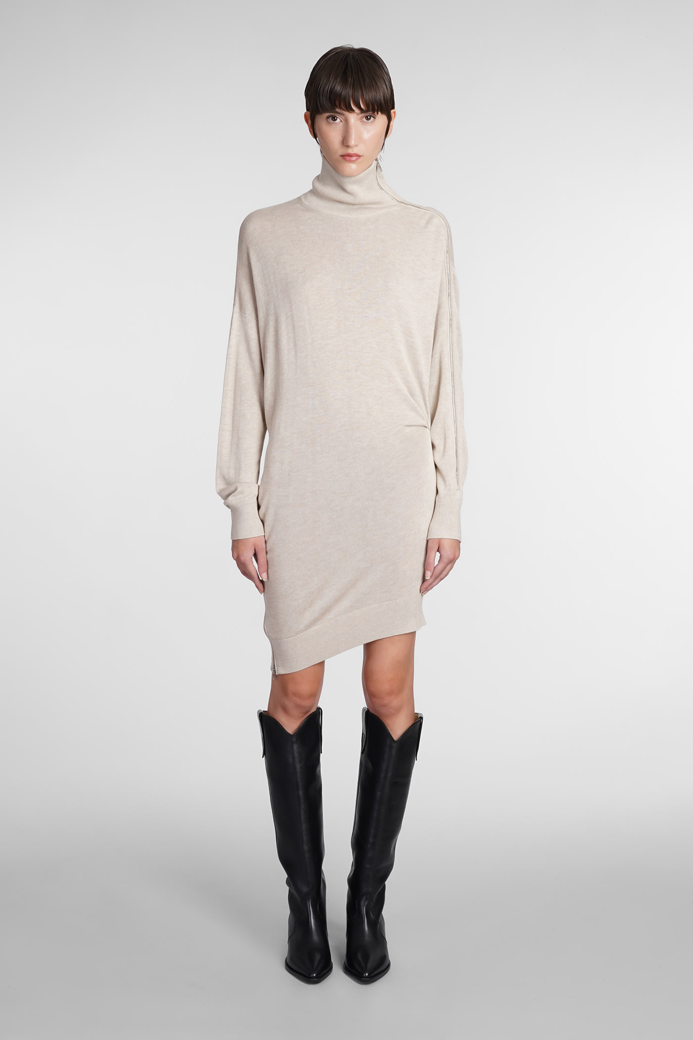 Isabel Marant Women's Gaelys Mini Dress In Beige