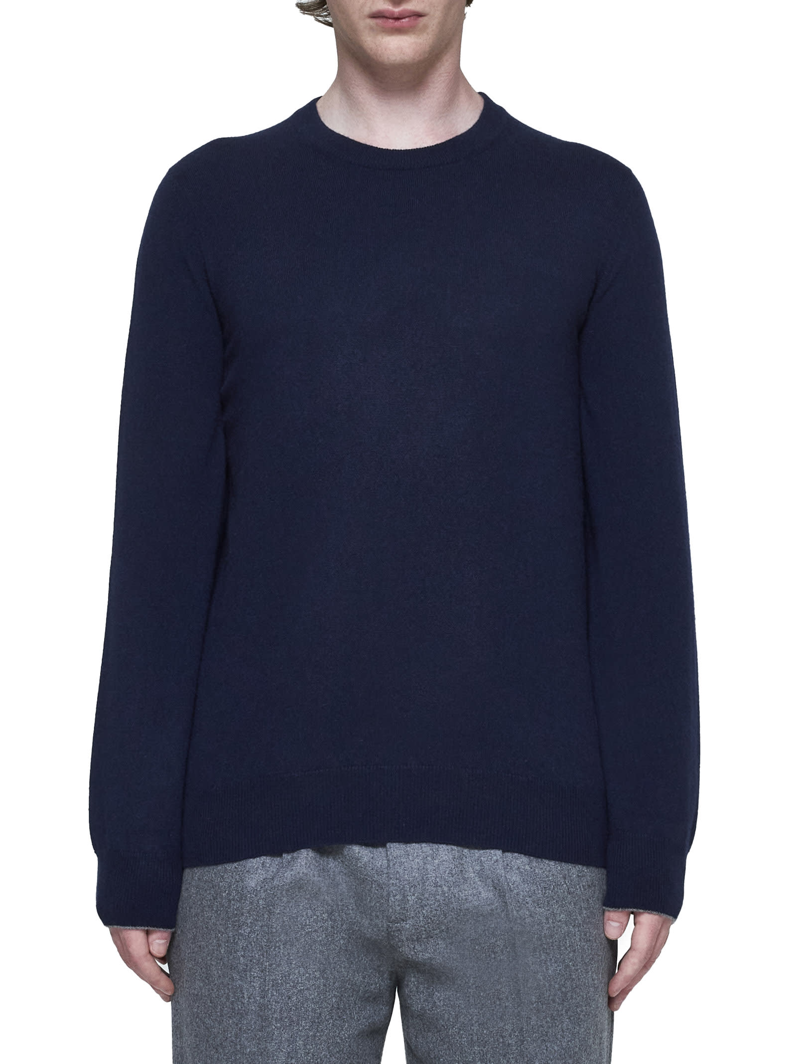 Shop Brunello Cucinelli Sweater In Blue