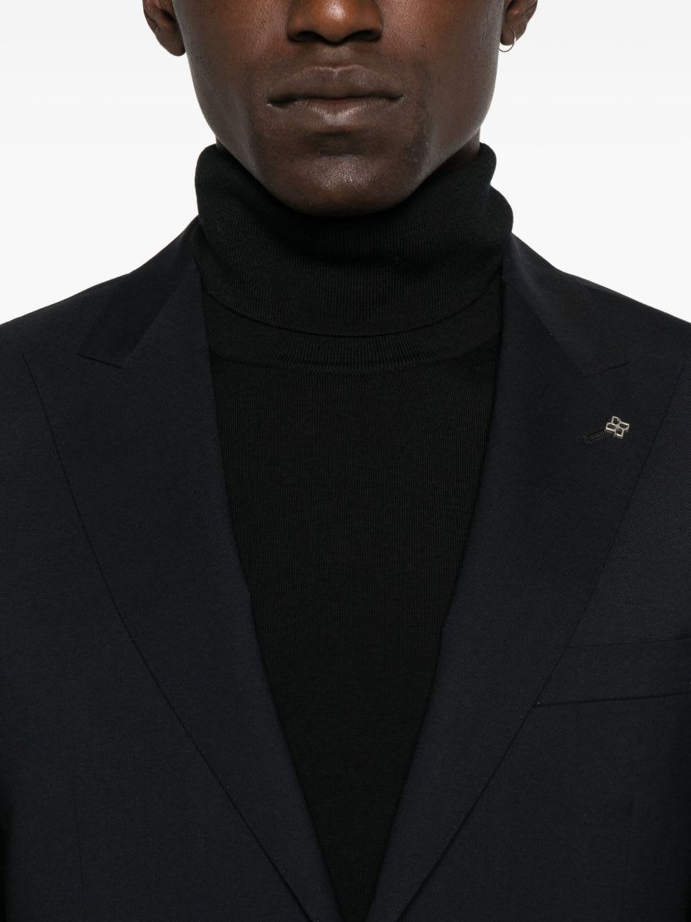 Tagliatore Two-button Blazer In Black