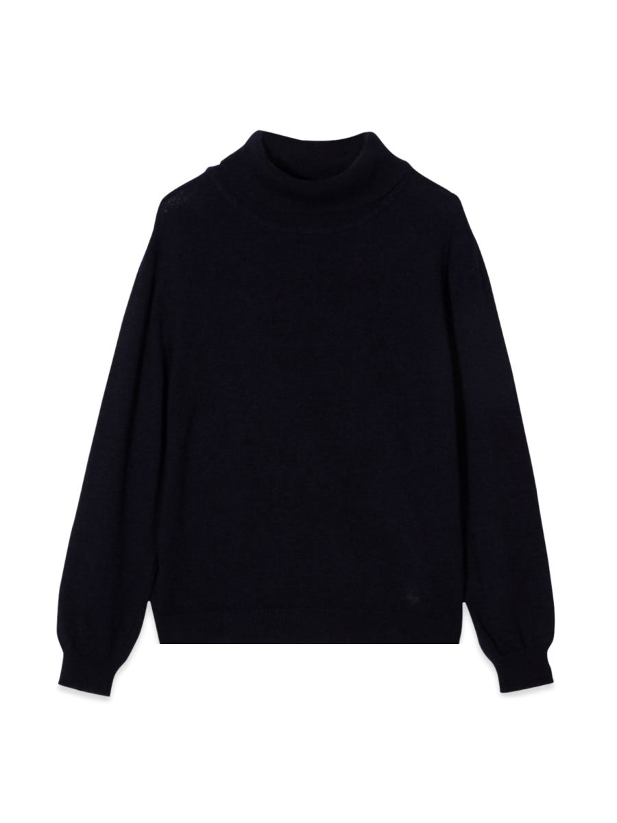 Fay Turtleneck Sweater In Blue