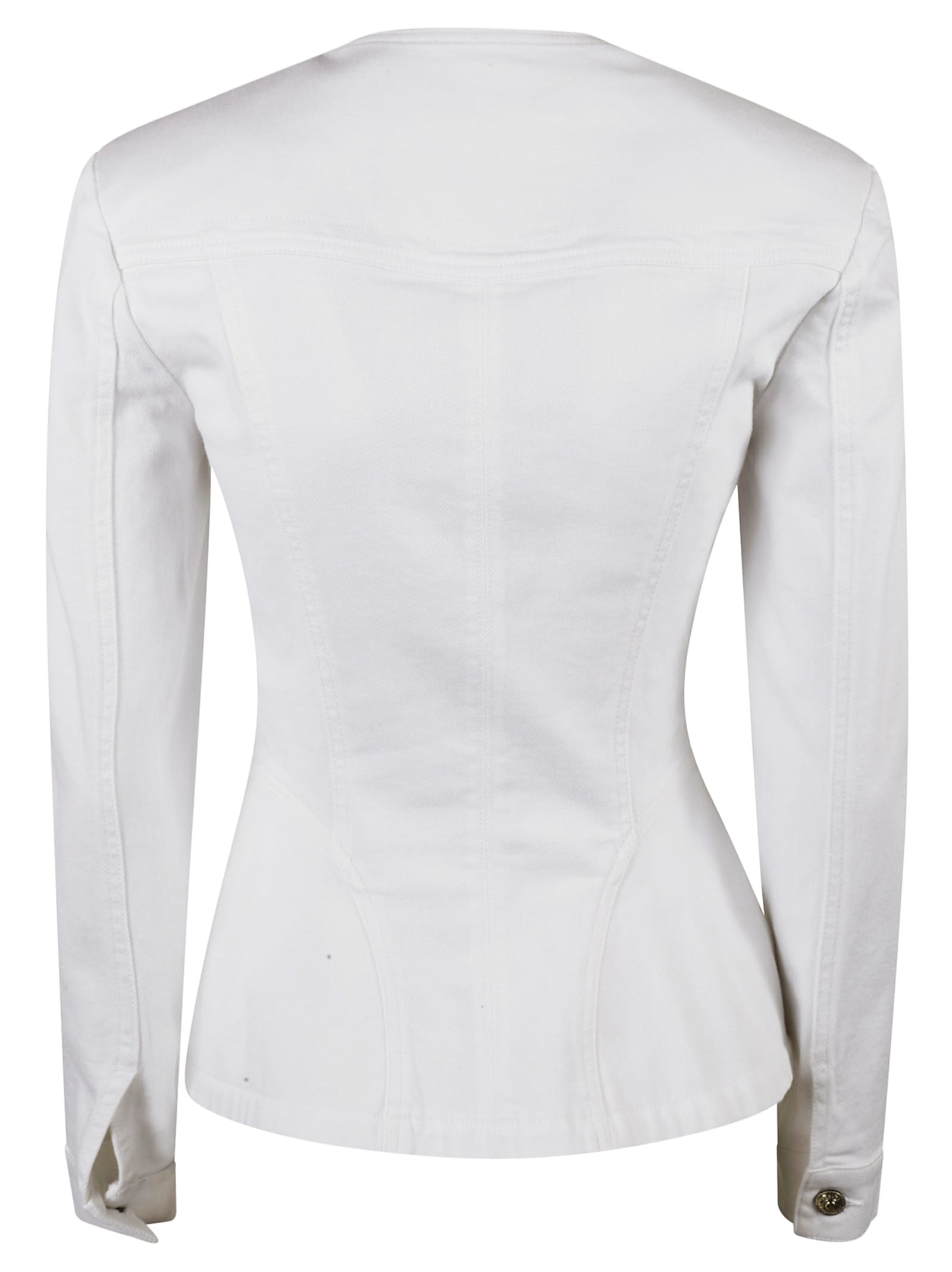 Versace Jeans Couture Slouchy Jacket In White