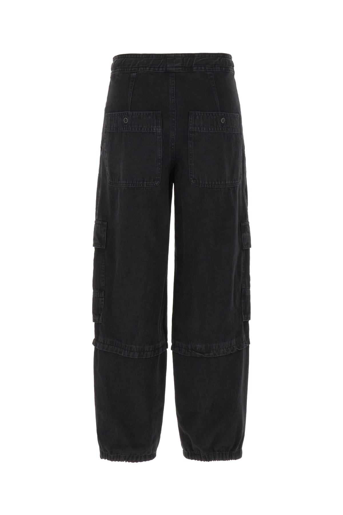 Shop Marant Etoile Black Denim Jeans In 01bk