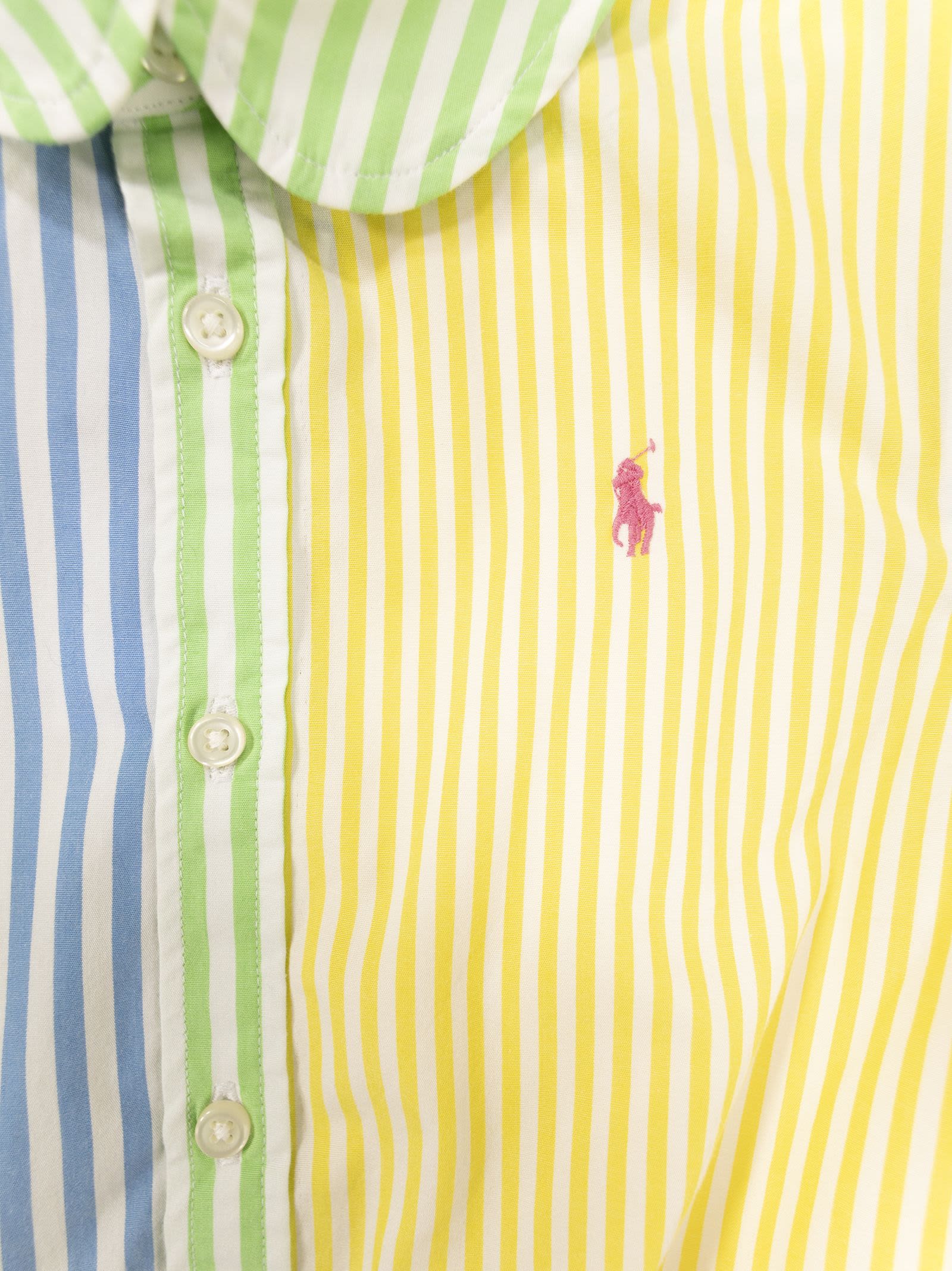 Polo Ralph Lauren Striped Cotton Fun Shirtdress