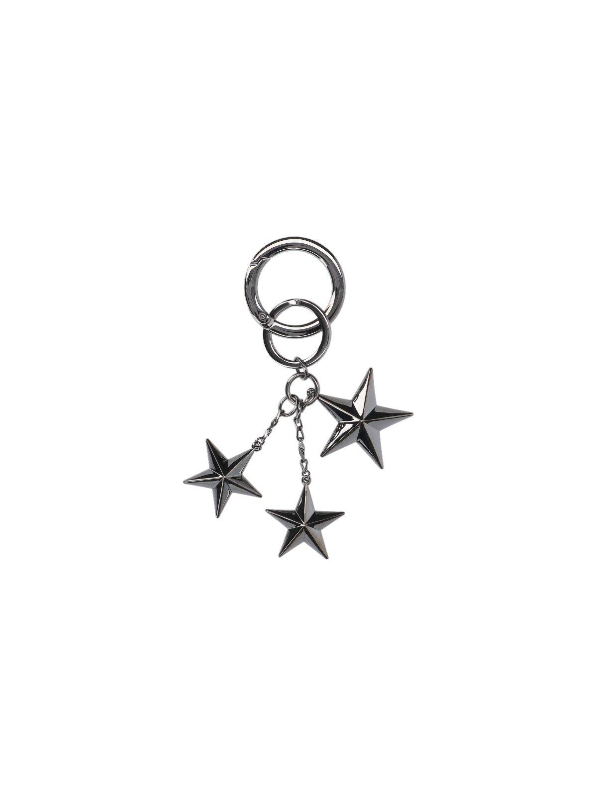 Shop Jimmy Choo Westley Keyring In Black