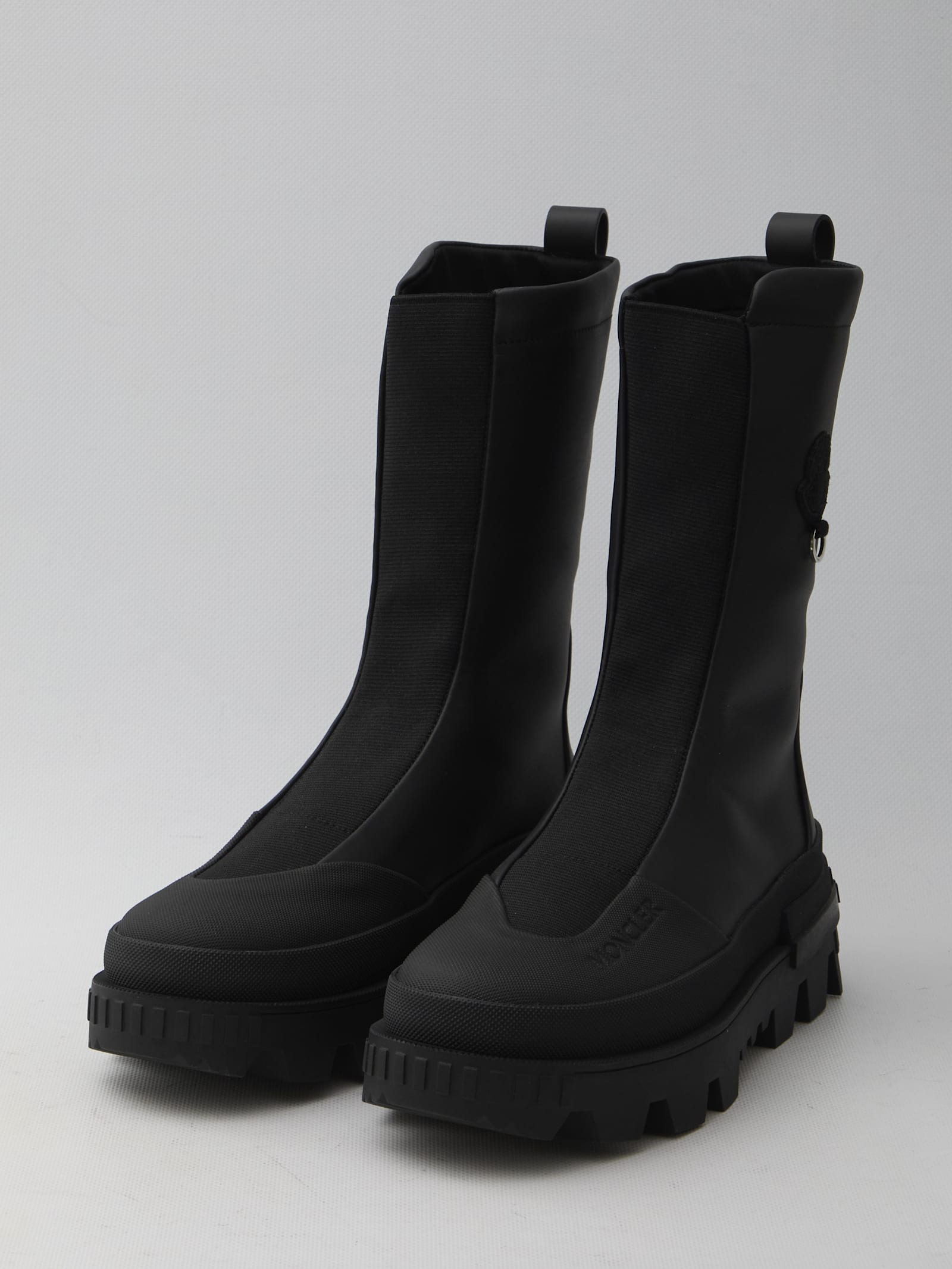 Moncler Salix Boots In Black