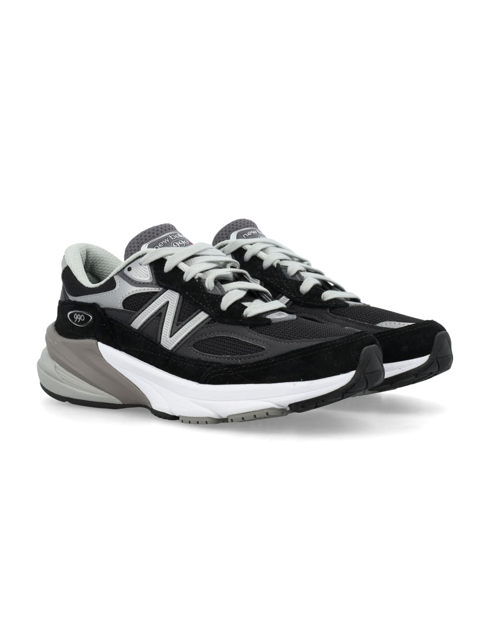 Shop New Balance 990 V6 Sneakers In Black