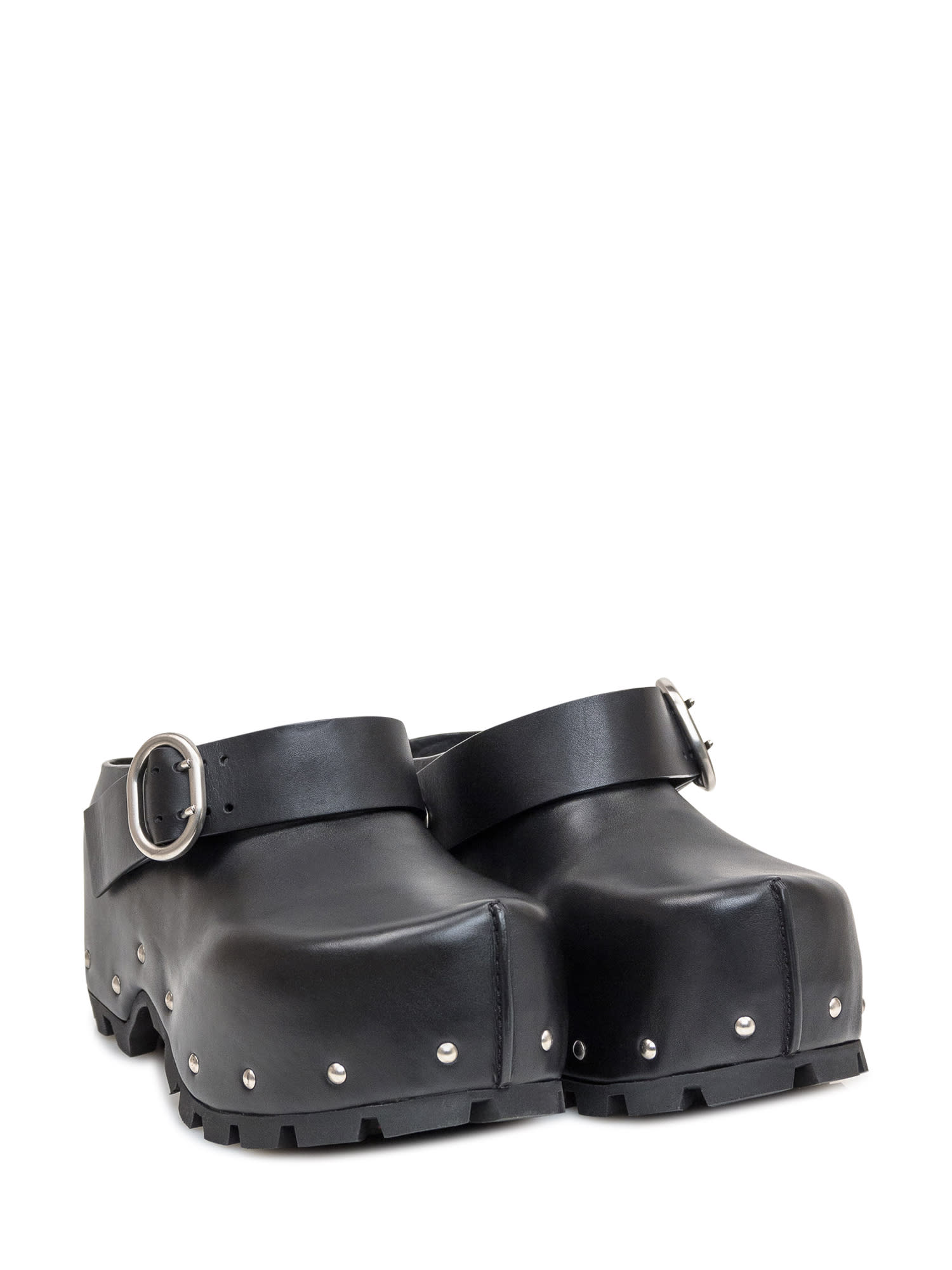 Shop Jil Sander Clog In Black