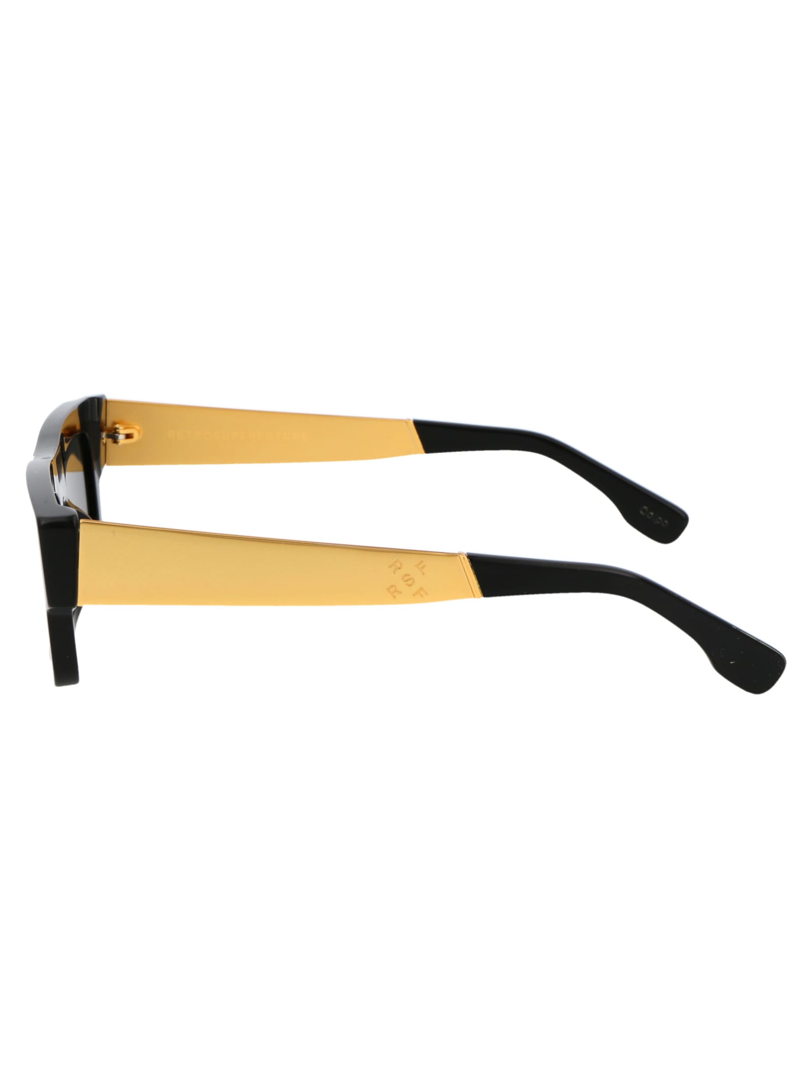 Retrosuperfuture Tinted-lens Square-frame Sunglasses In Francis Black