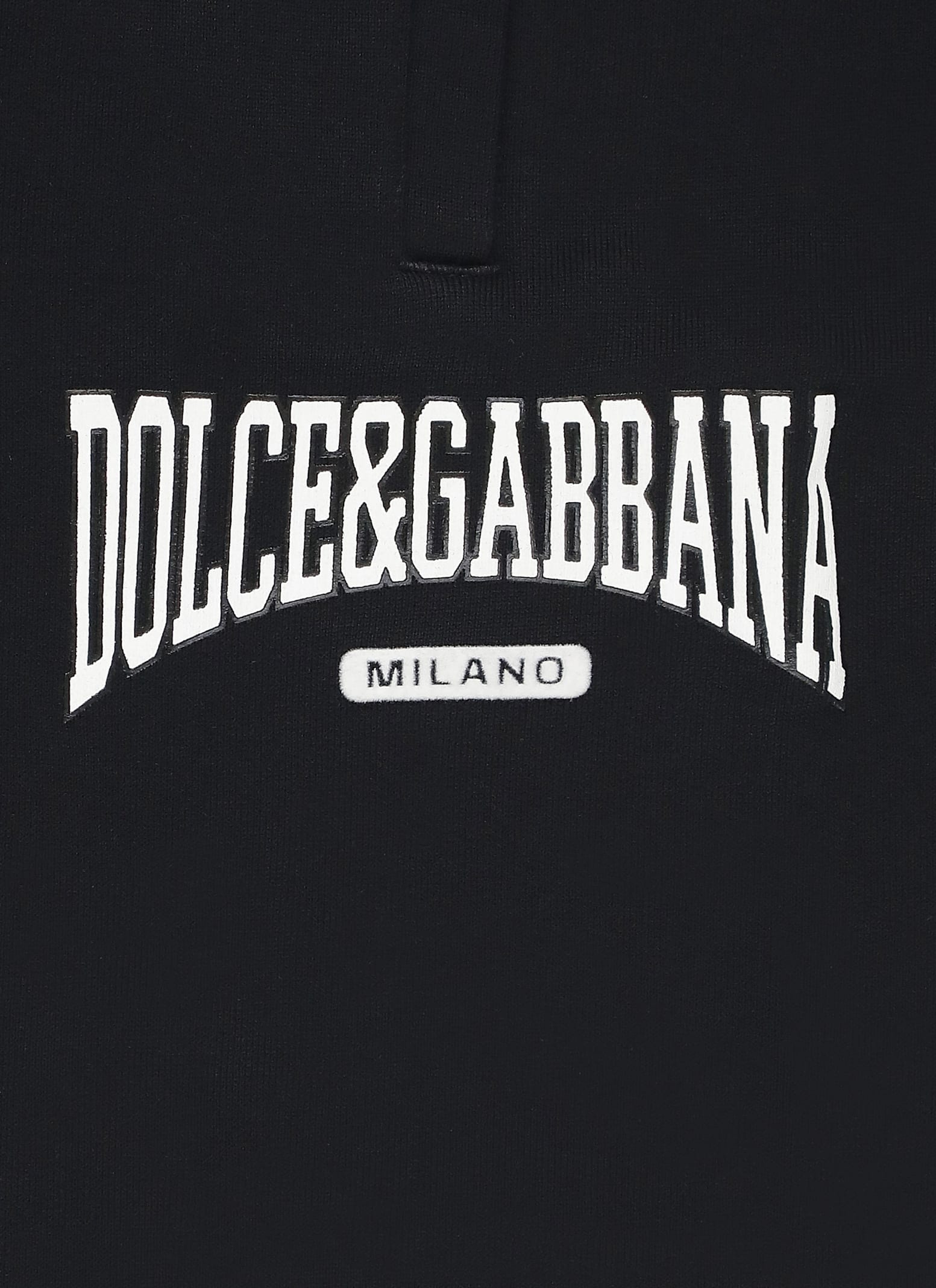 Shop Dolce & Gabbana Cotton Trousers In Black