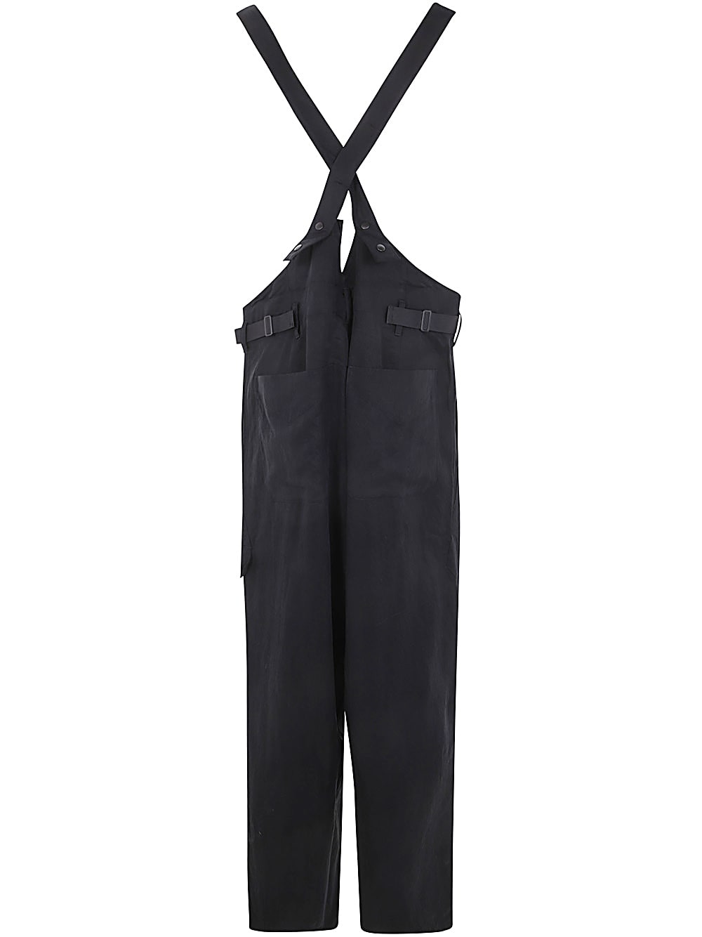 Shop Y-3 Suspender Pants In Black