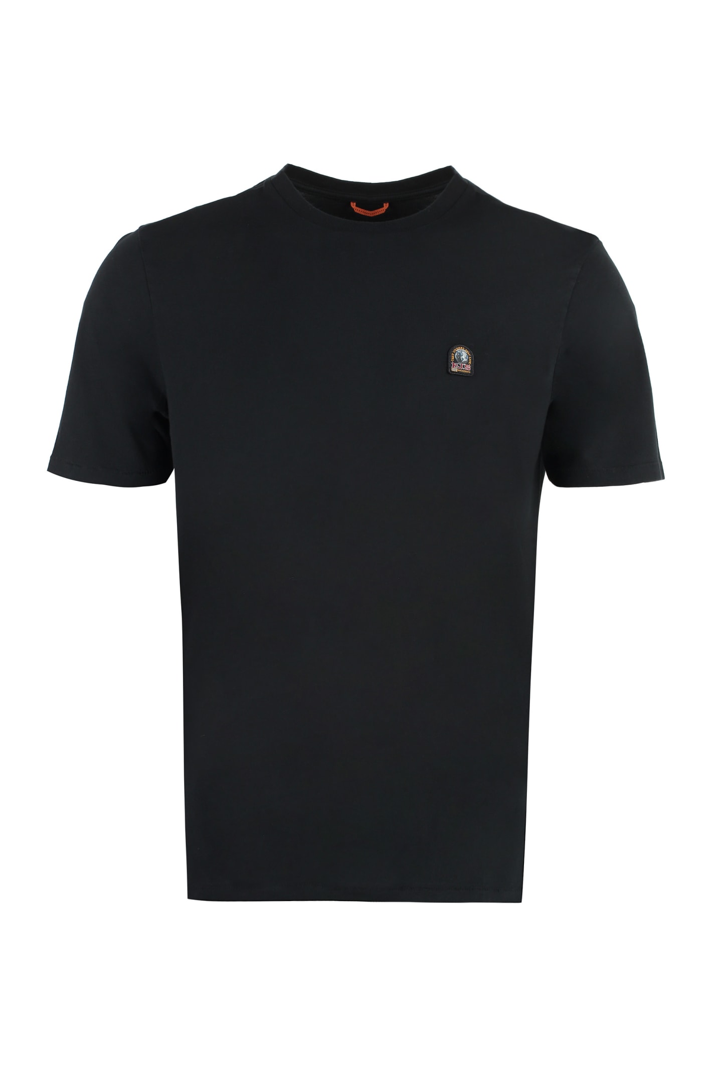 Parajumpers Logo Patch T-shirt In Black