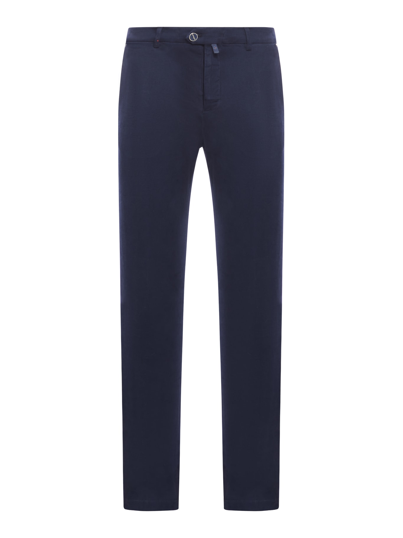 Shop Kiton Jeans In D Blue Navy