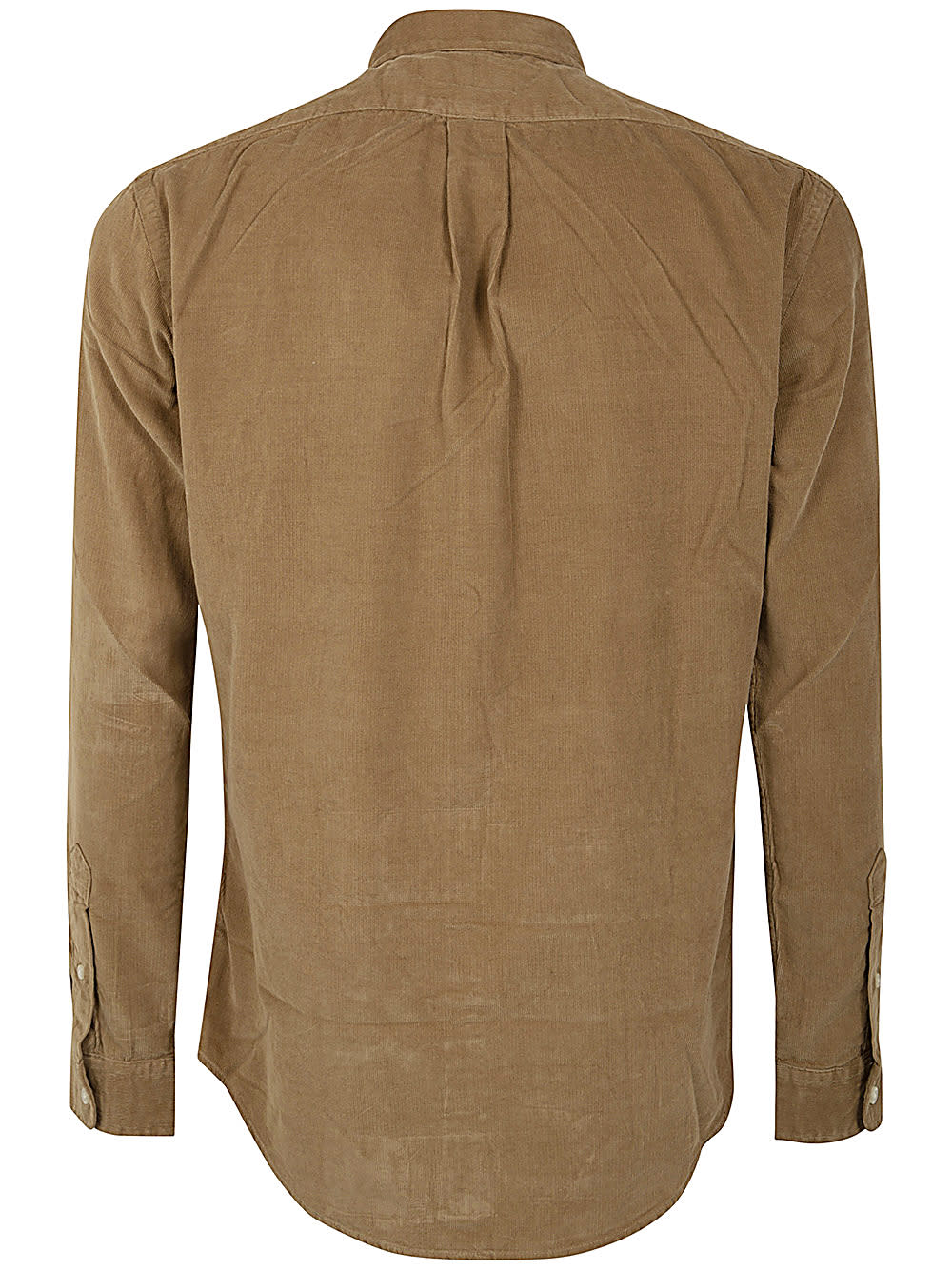 Shop Polo Ralph Lauren Corduroy Long Sleeve Sport Shirt In New Bronze